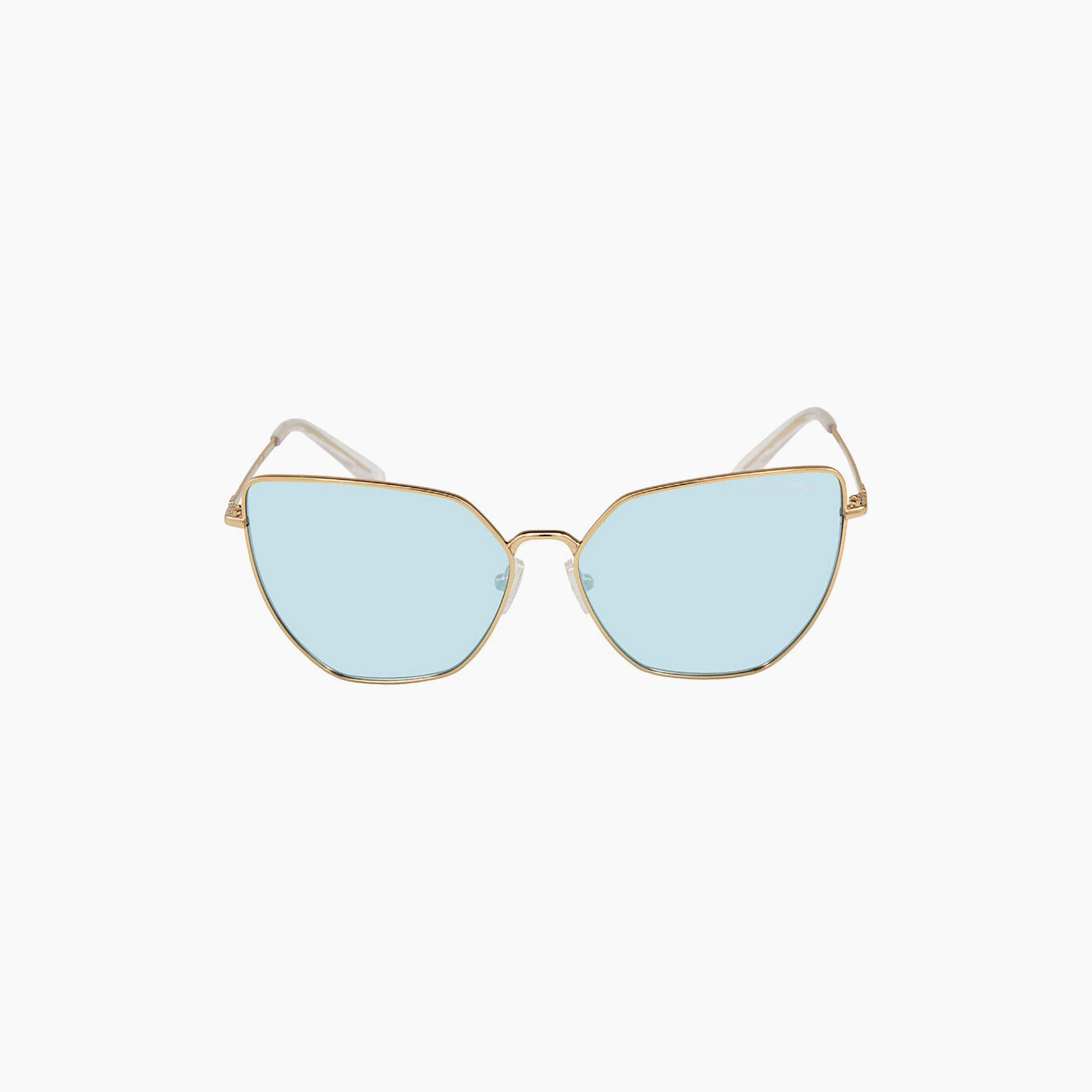نظارات شمسية نسائية من أرماني إكستشينج بتصميم عين القطة باللون الأزرق | 2027S-women-sunglasses-image-3