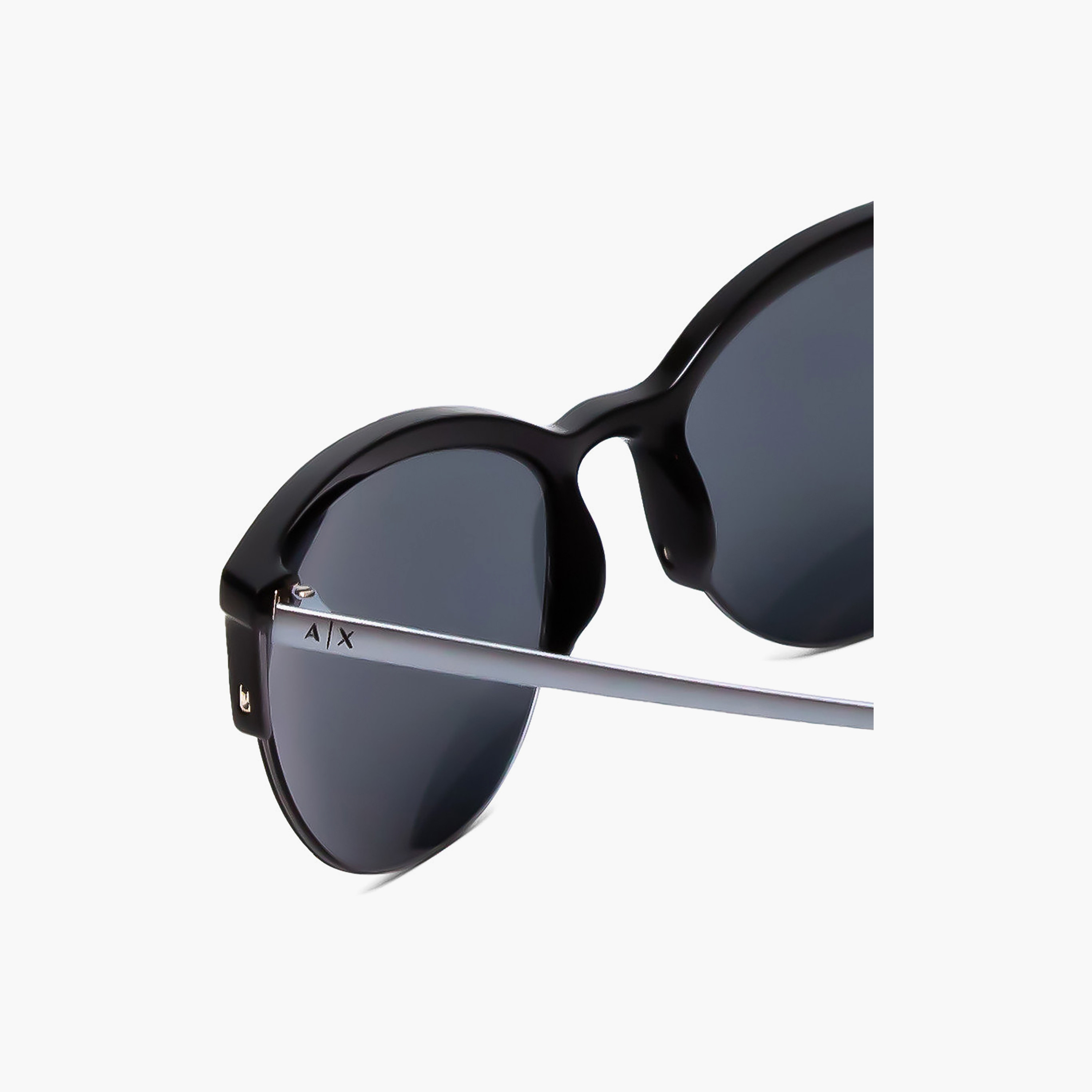 نظارات شمسية نسائية من أرماني إكستشينج، طراز كلوب ماستر، رمادية اللون | 4083S-women-sunglasses-image-4