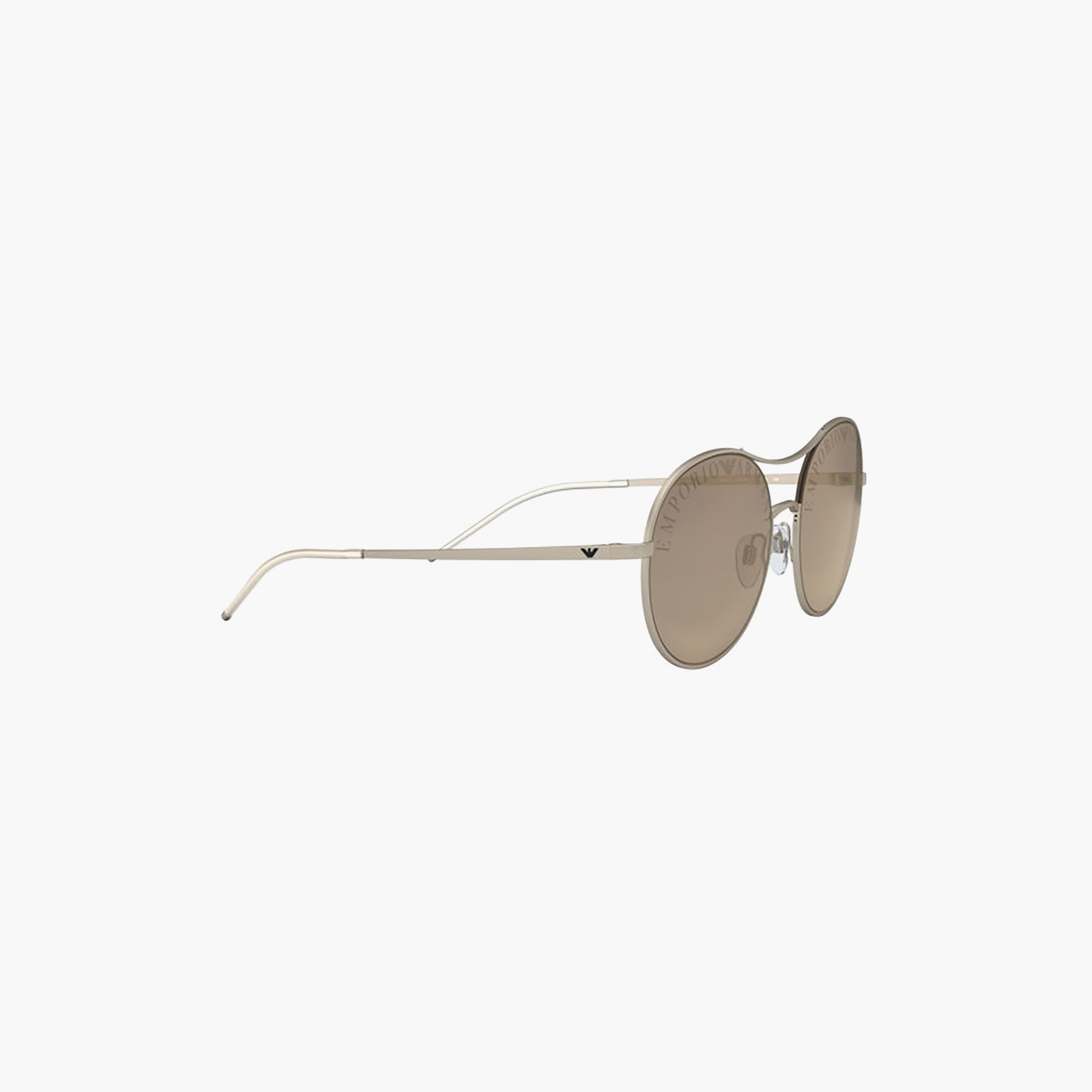 Emporio Armani Women Round Brown Sunglasses | 2081-women-sunglasses-image-2