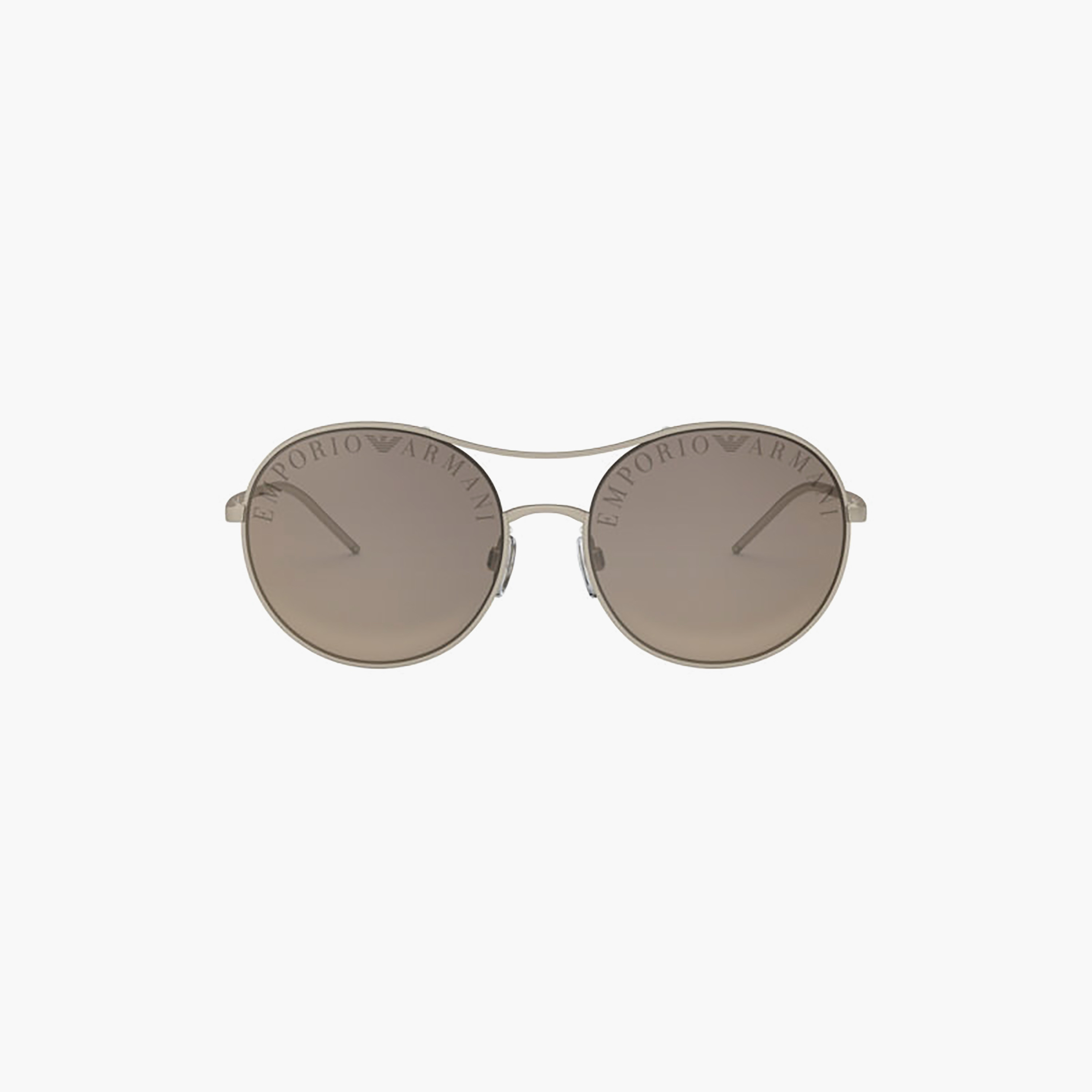 Emporio Armani Women Round Brown Sunglasses | 2081-women-sunglasses-image-3