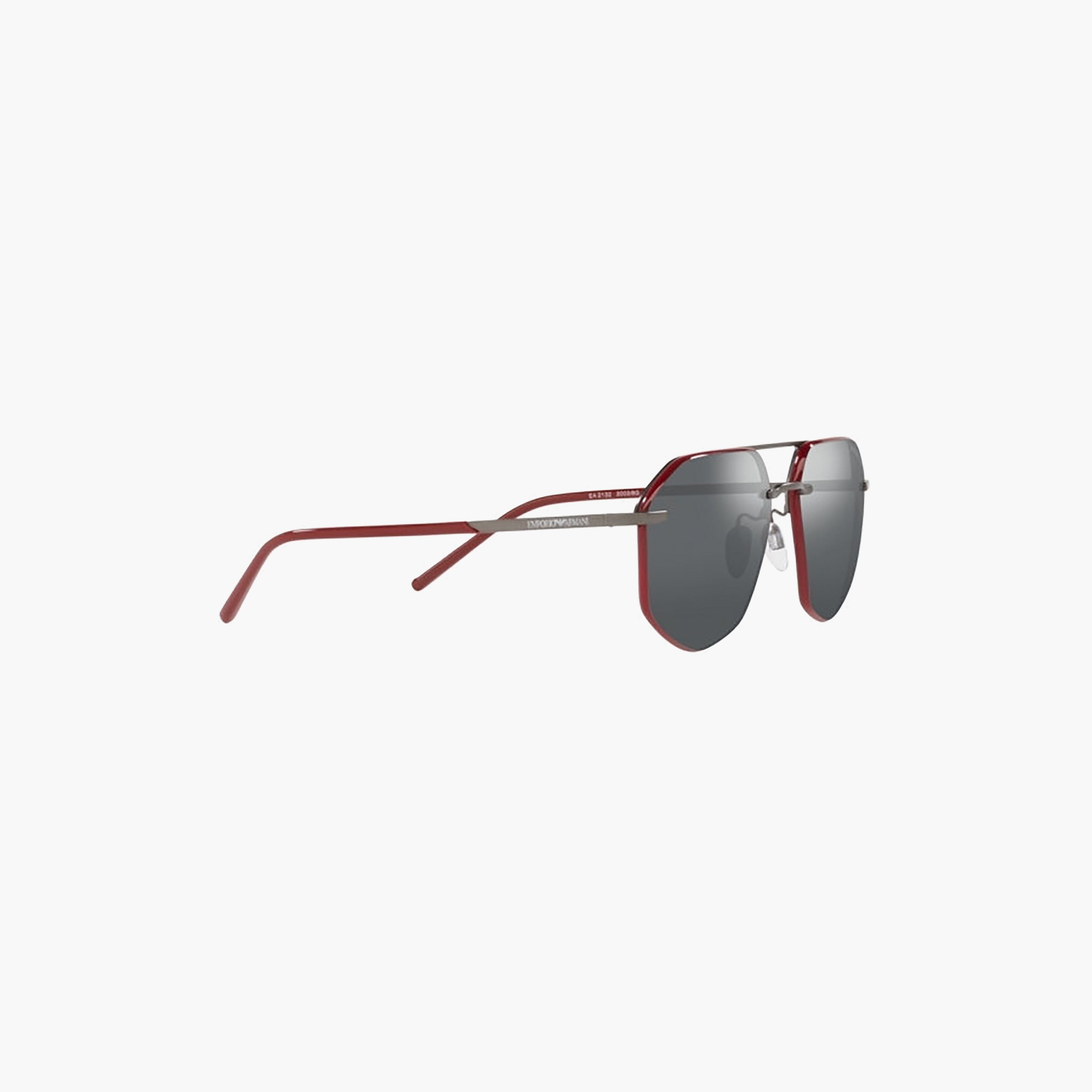 نظارات شمسية رمادية من إمبوريو أرماني للرجال بتصميم طيار | 2132-men-sunglasses-image-2