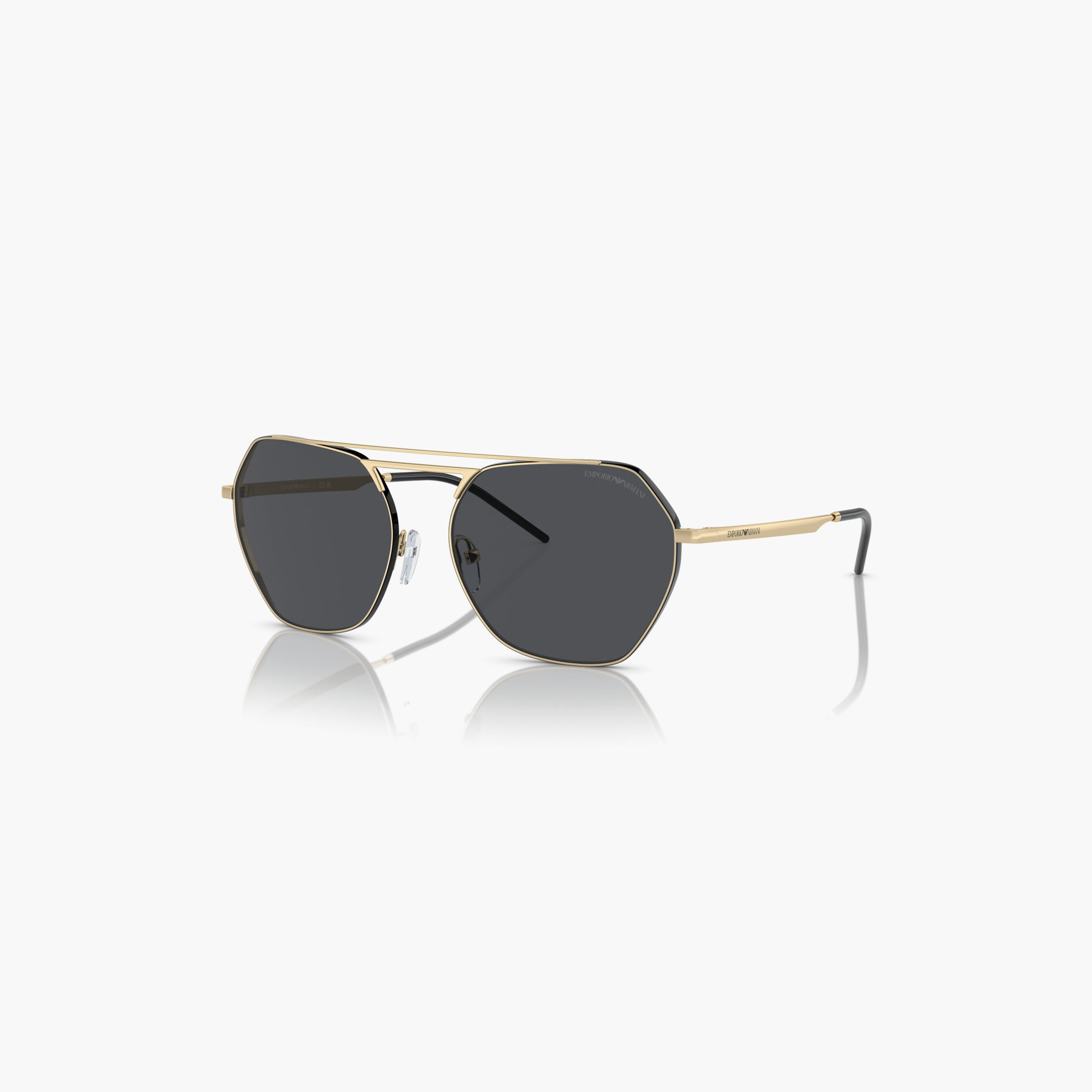 نظارات شمسية رمادية بتصميم طيار من إمبوريو أرماني للنساء | 2148-women-sunglasses-image-1