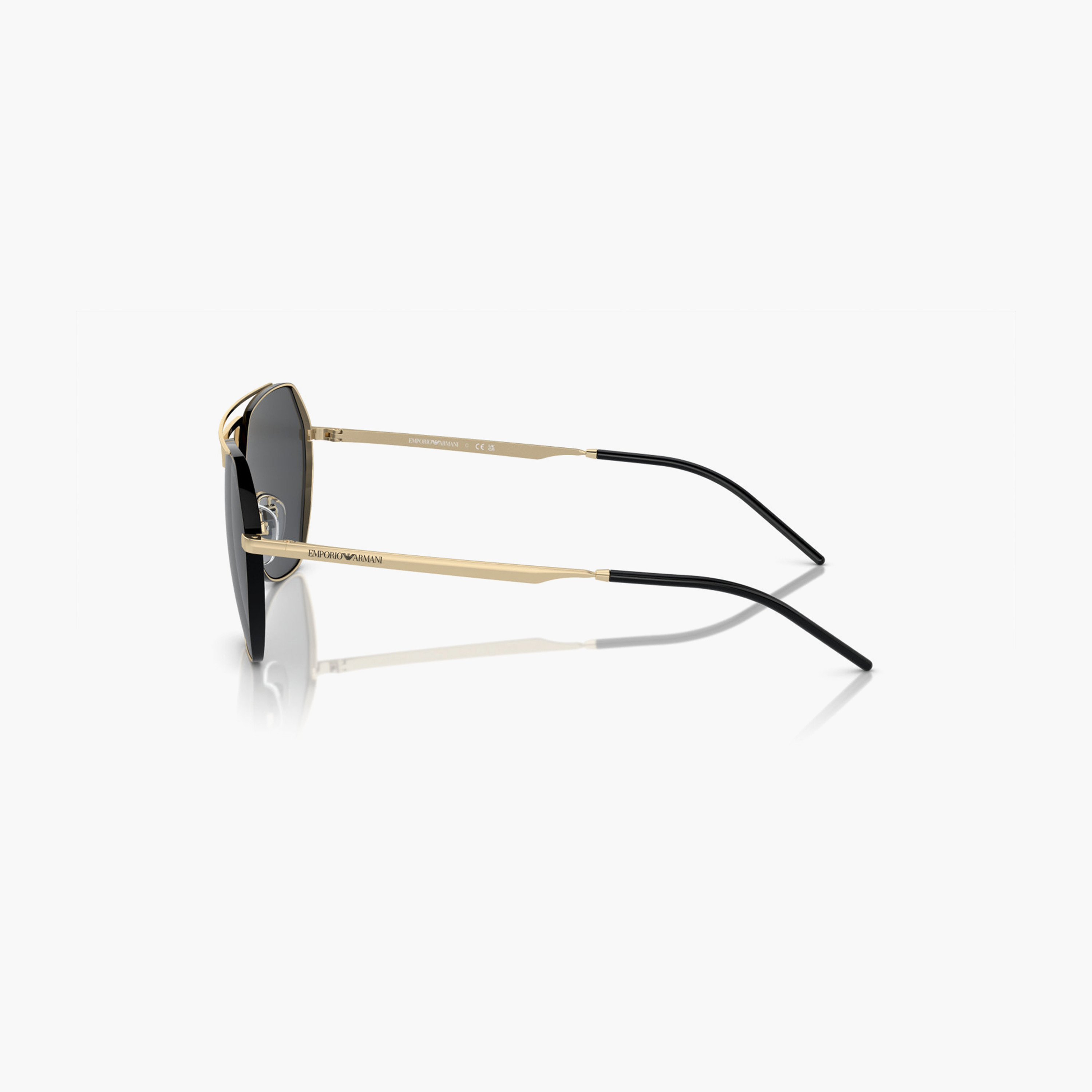 نظارات شمسية رمادية بتصميم طيار من إمبوريو أرماني للنساء | 2148-women-sunglasses-image-2