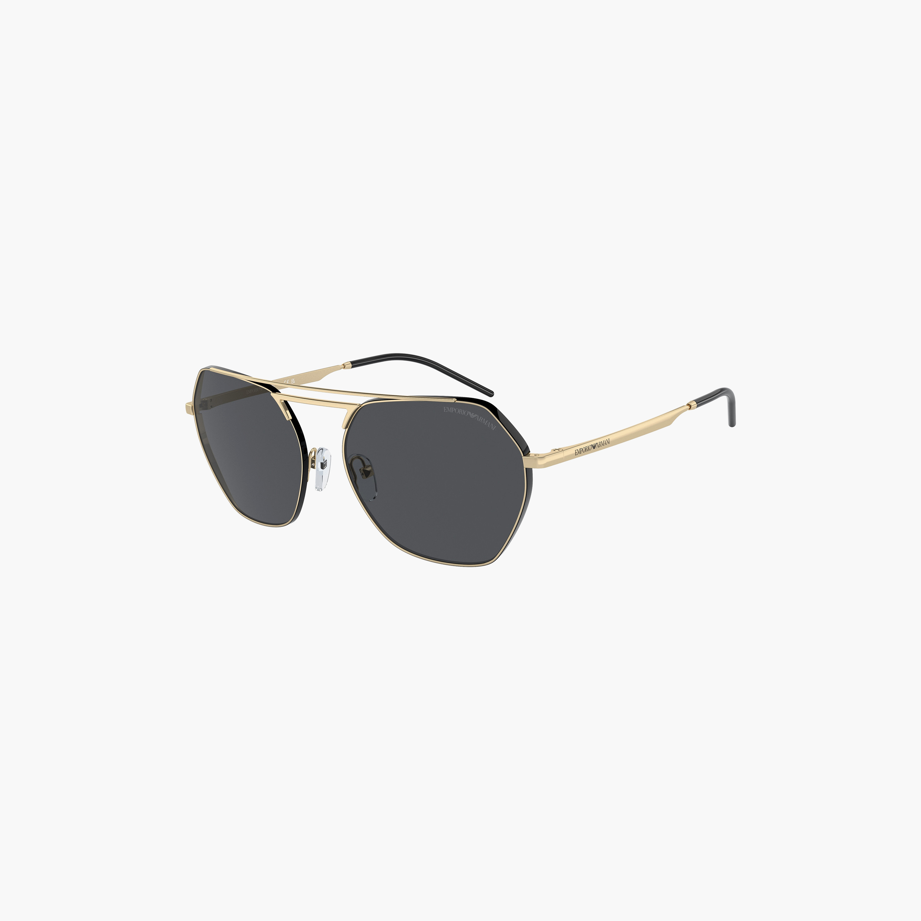 نظارات شمسية رمادية بتصميم طيار من إمبوريو أرماني للنساء | 2148-women-sunglasses-image-5
