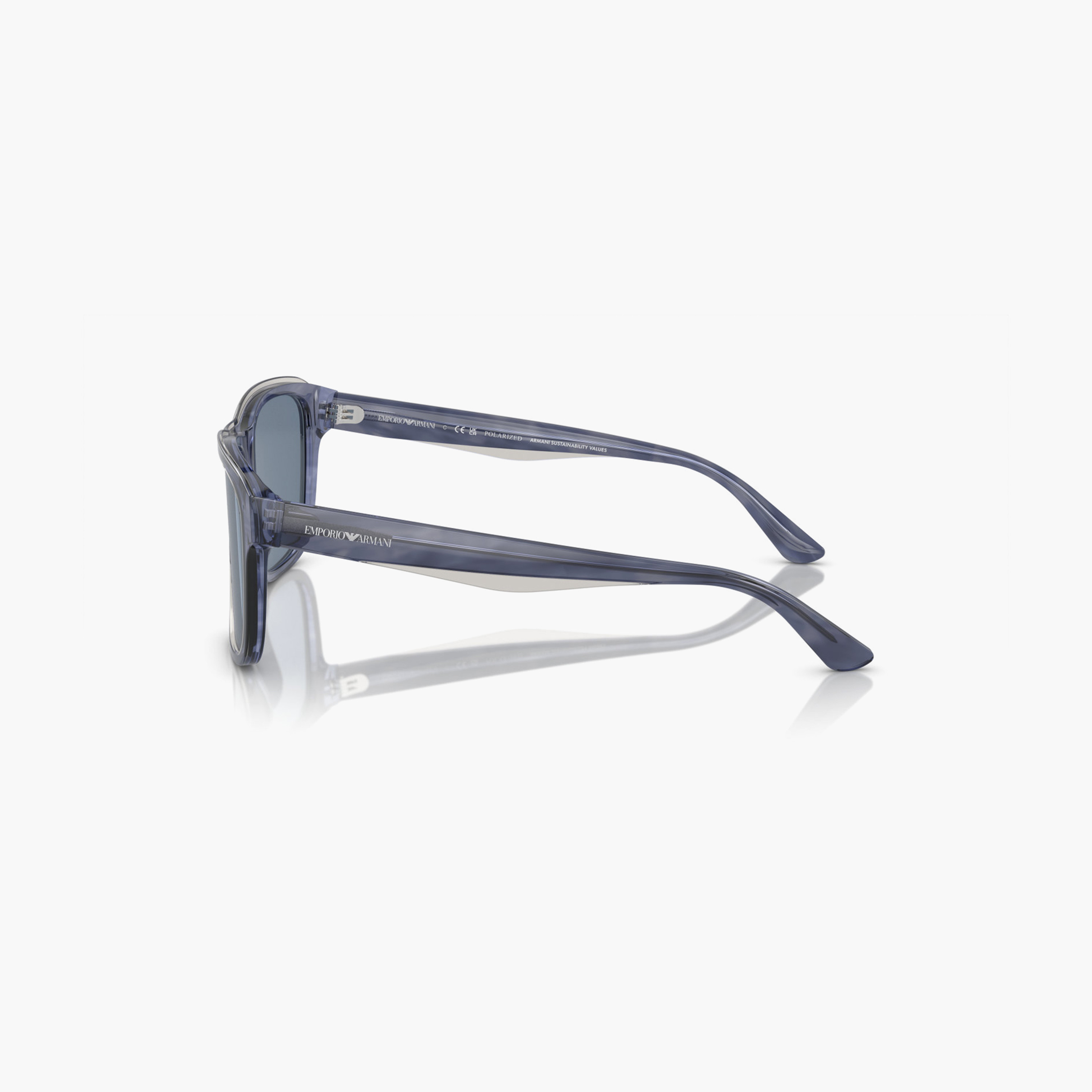 Emporio Armani Men Square Polorized Blue Sunglasses | 4208-men-sunglasses-image-2