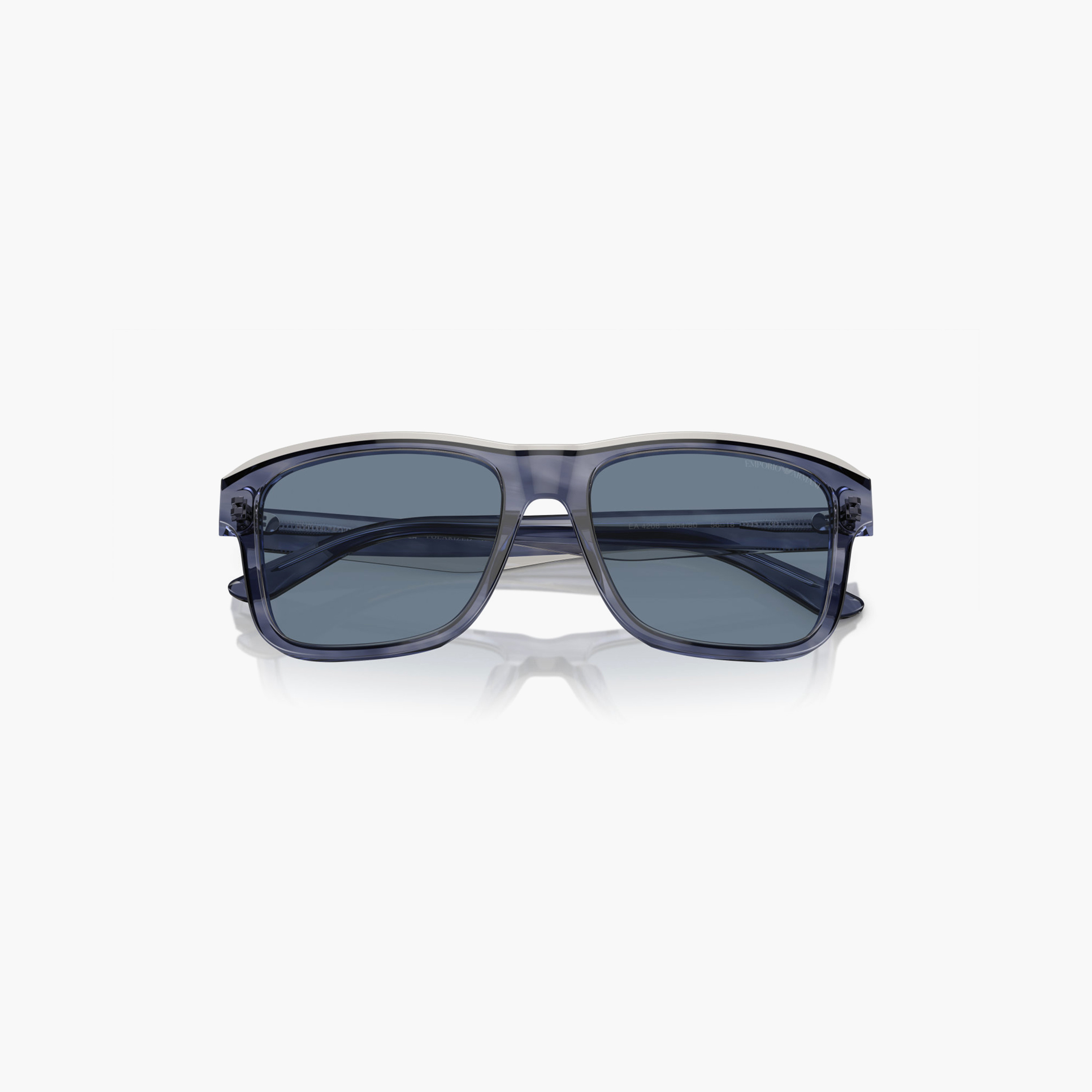 Emporio Armani Men Square Polorized Blue Sunglasses | 4208-men-sunglasses-image-3