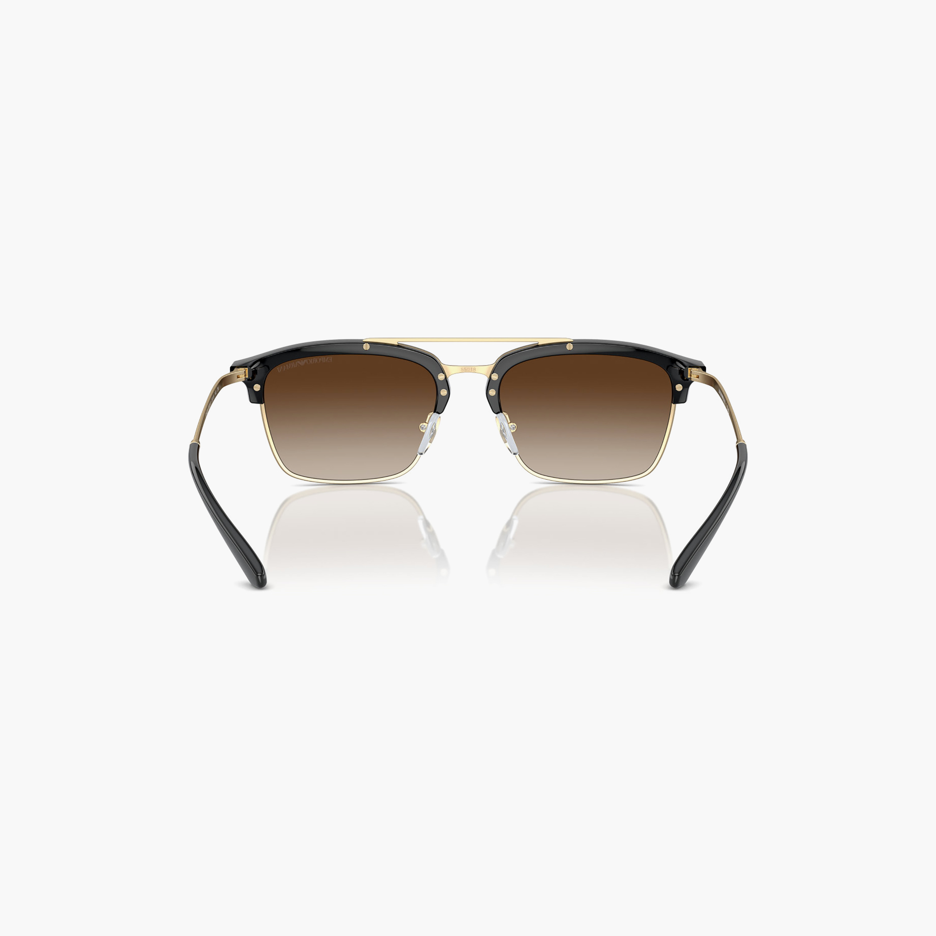 Emporio Armani Men Clubmaster Brown Sunglasses | 4228-men-sunglasses-image-6