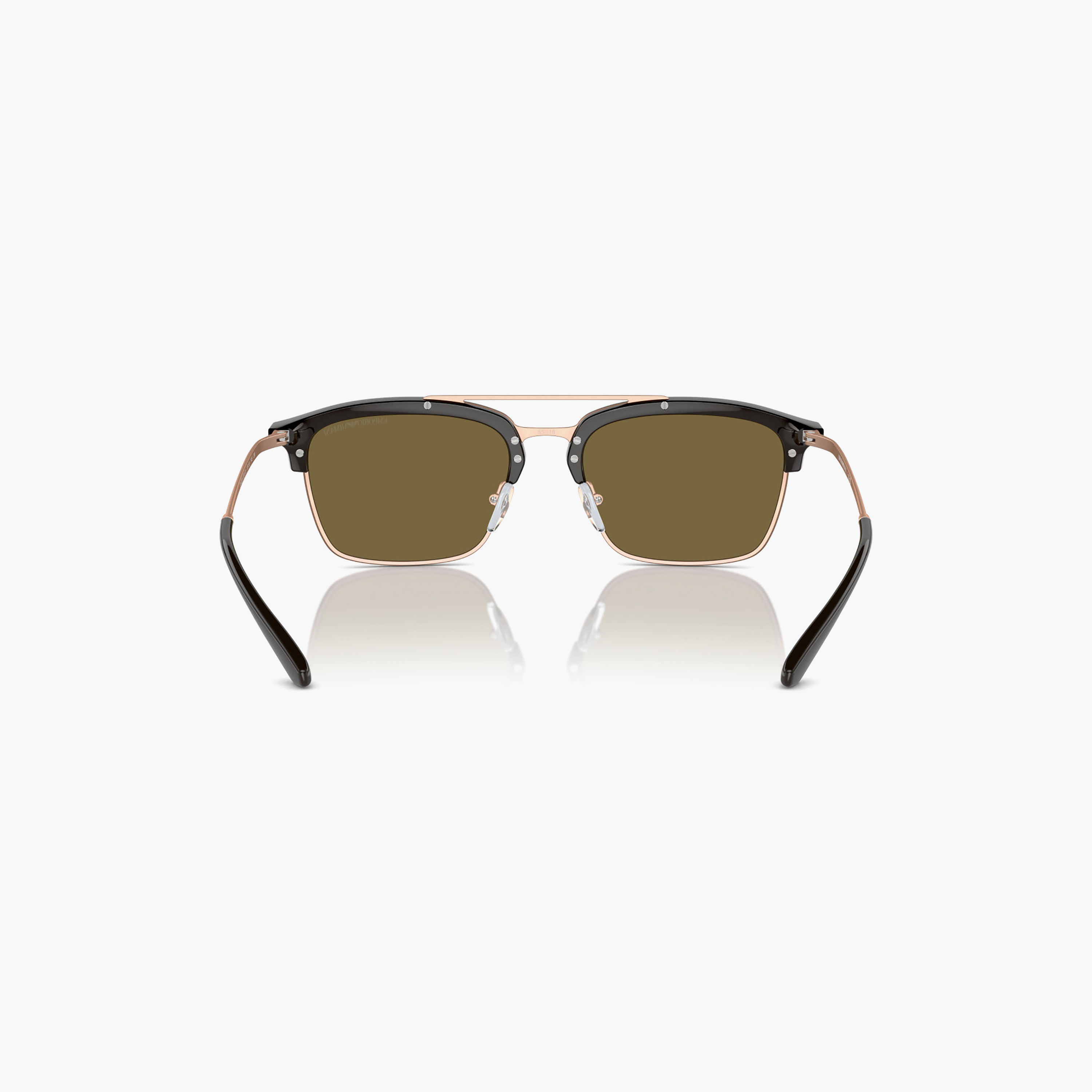 Emporio Armani Men Clubmaster Brown Sunglasses | 4228-men-sunglasses-image-6