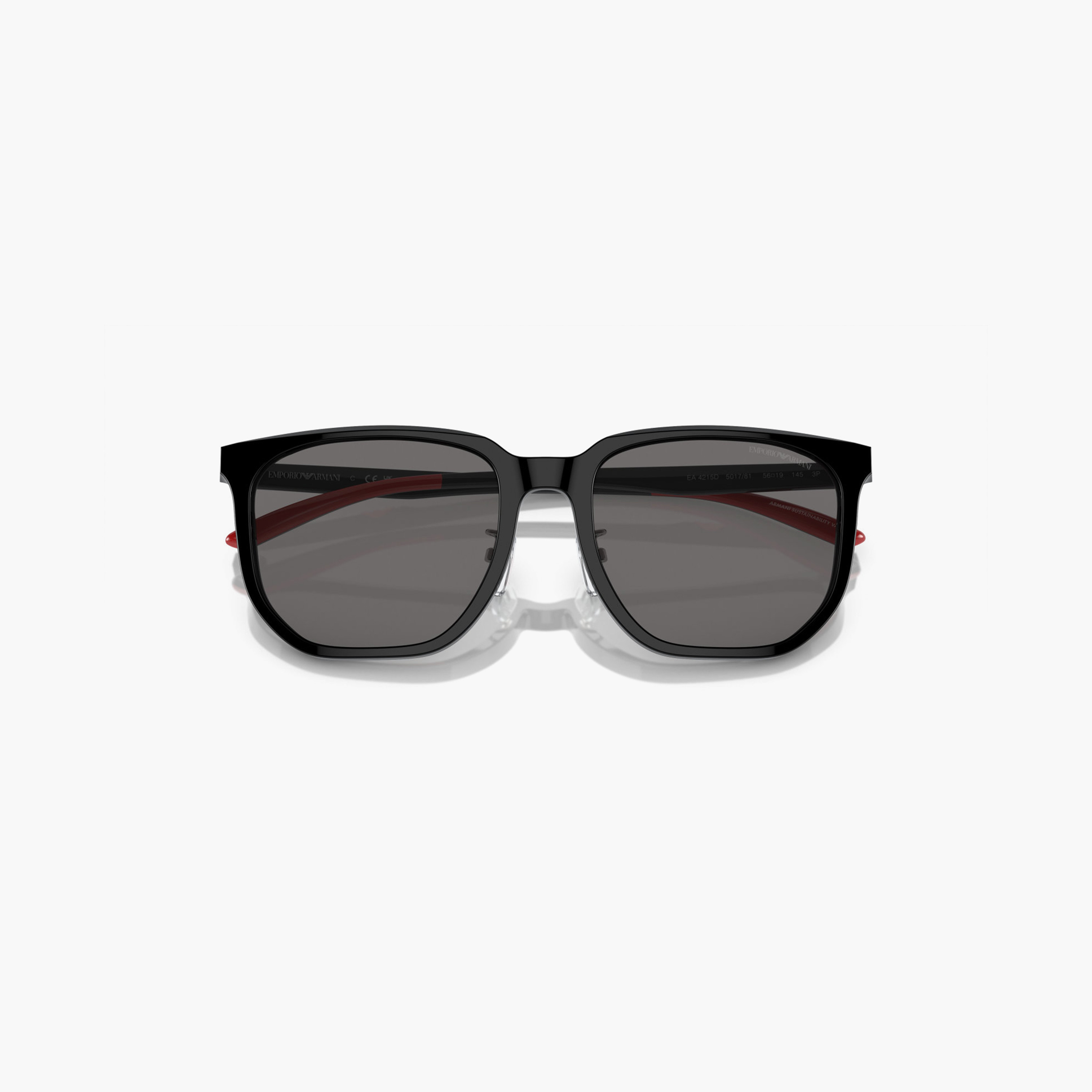 Emporio Armani Men Square Polorized Grey Sunglasses | 4215D-men-sunglasses-image-3