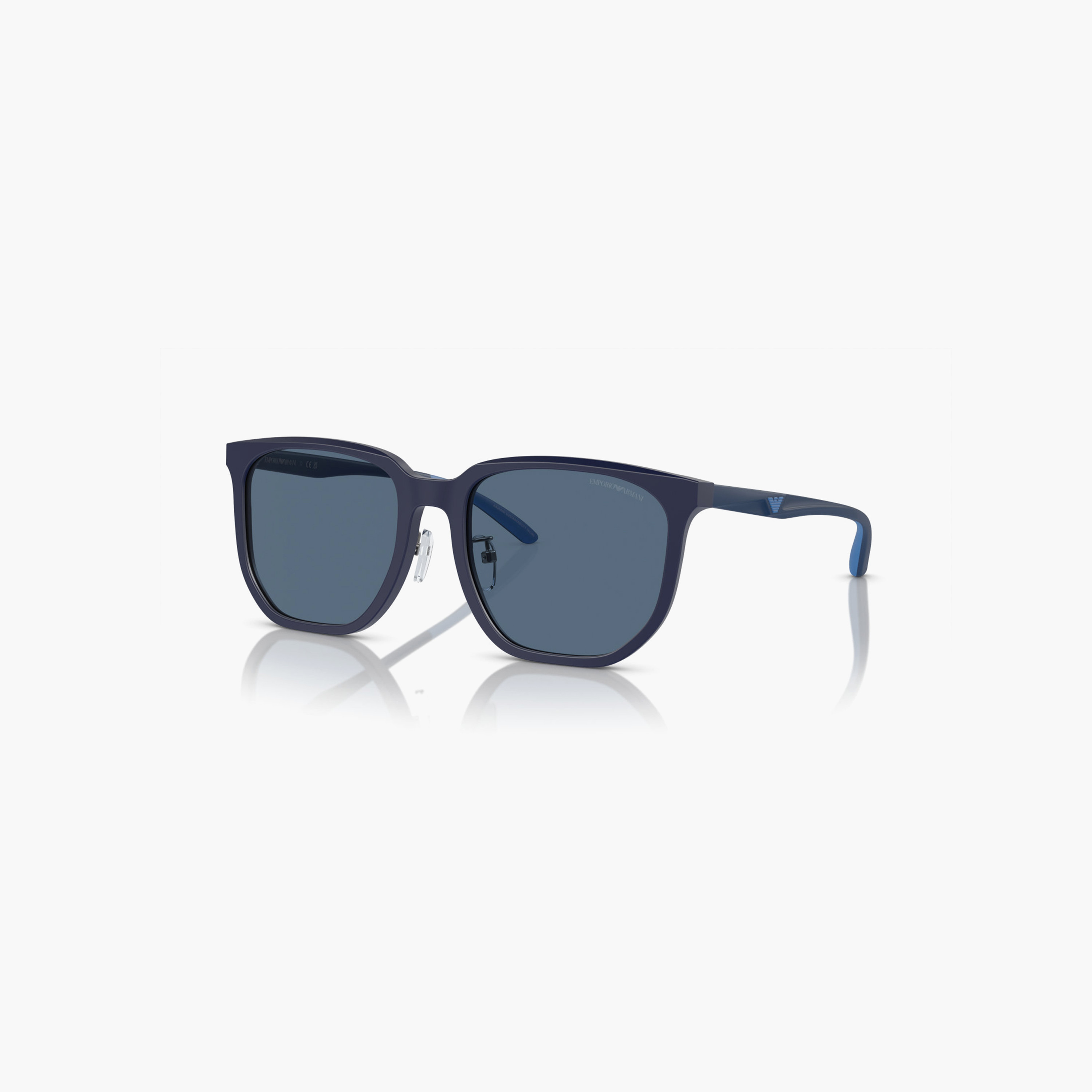 نظارات شمسية مربعة زرقاء للرجال من إمبوريو أرماني | 4215D-men-sunglasses-image-1