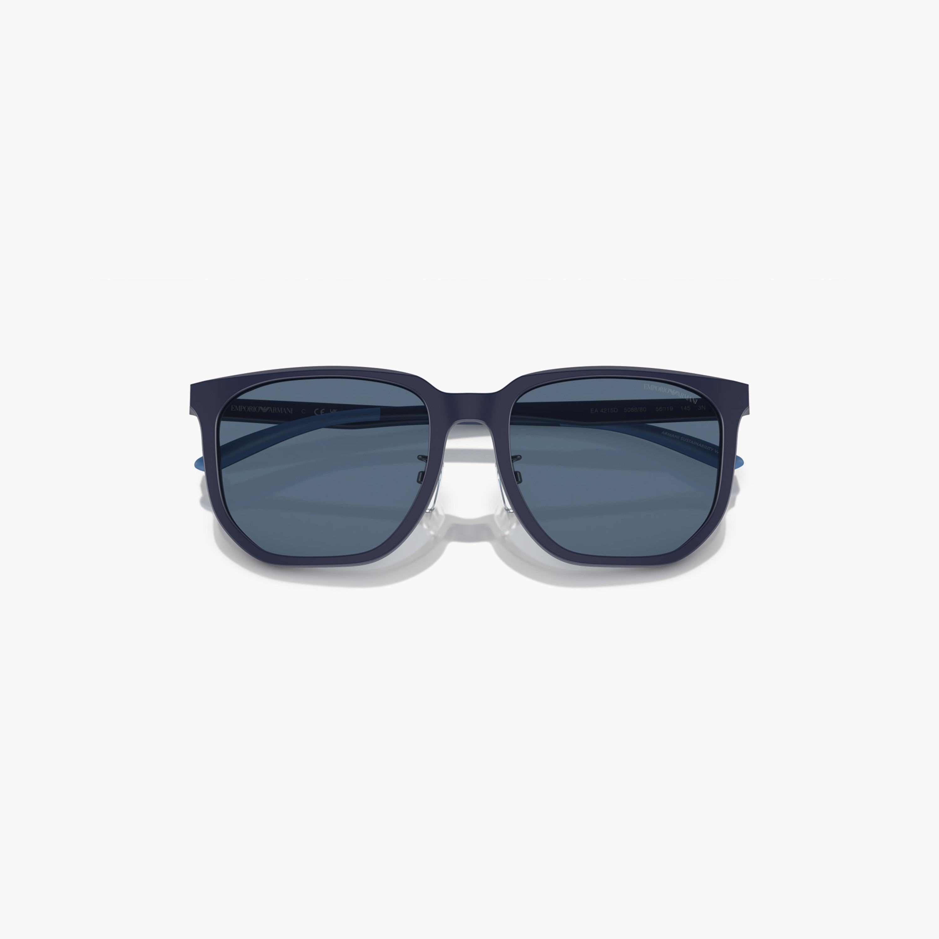 نظارات شمسية مربعة زرقاء للرجال من إمبوريو أرماني | 4215D-men-sunglasses-image-3
