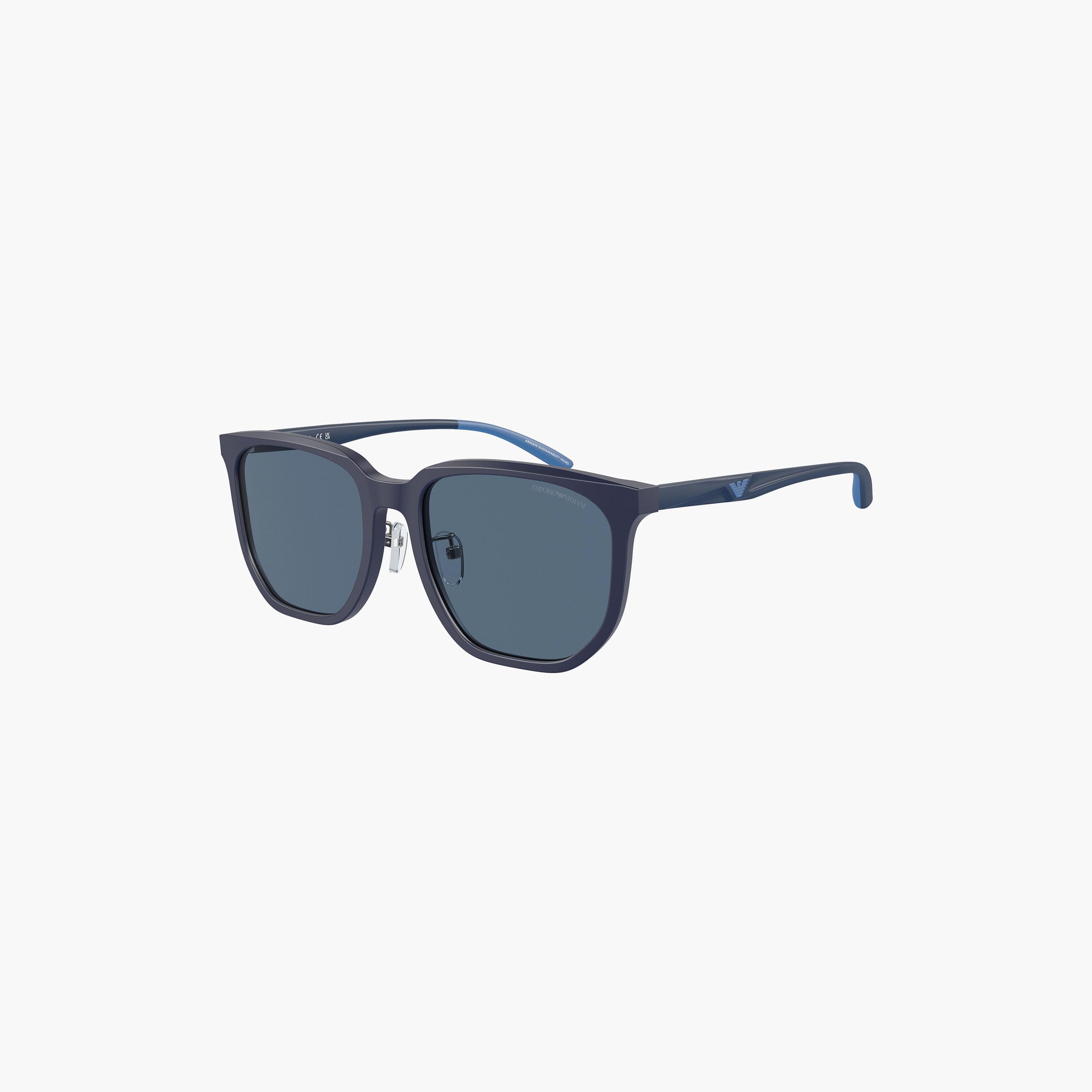 نظارات شمسية مربعة زرقاء للرجال من إمبوريو أرماني | 4215D-men-sunglasses-image-5