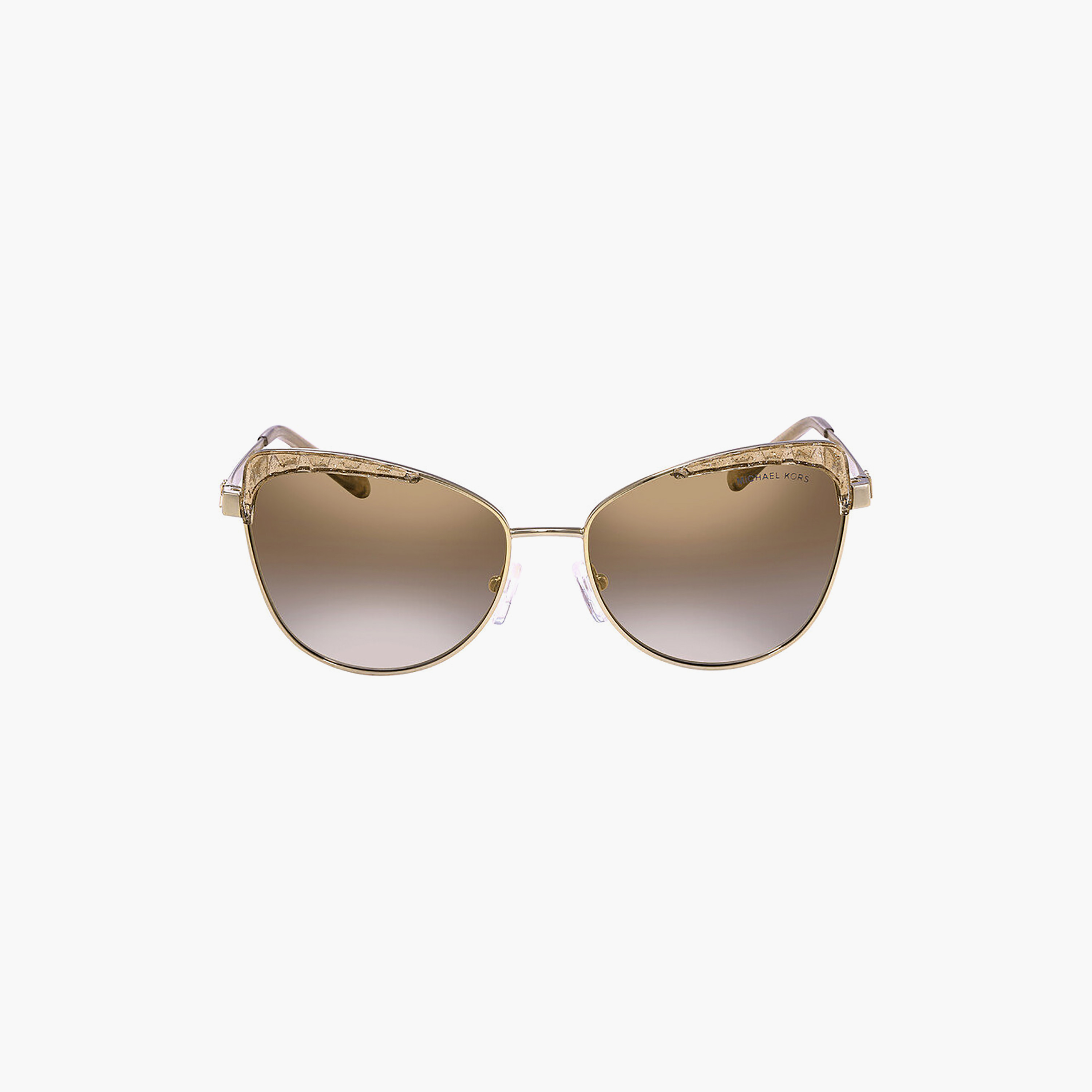 نظارات شمسية نسائية من مايكل كورس بتصميم عين القطة باللون الأصفر | 1084-women-sunglasses-image-1