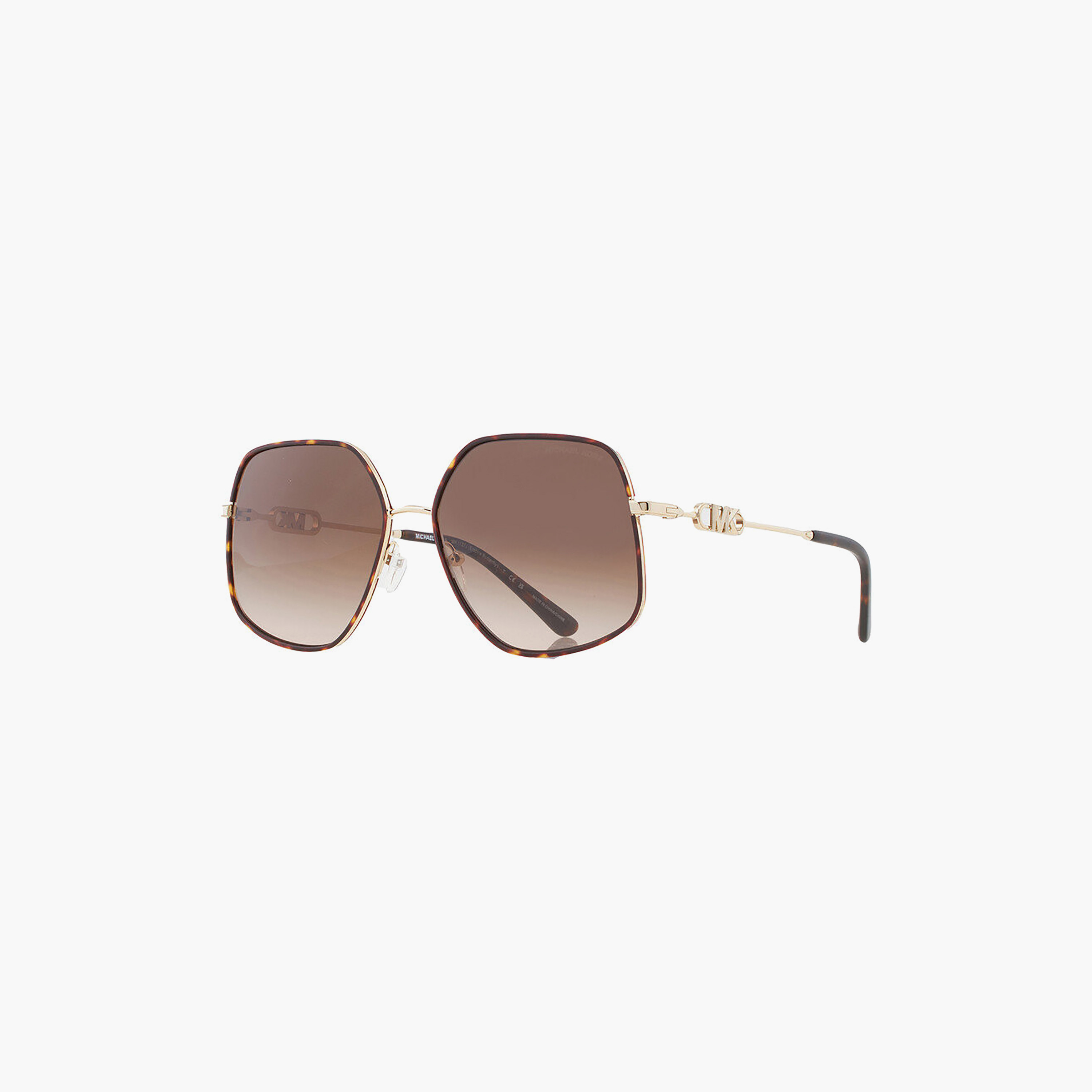 نظارات شمسية مايكل كورس النسائية بتصميم عين القطة باللون البني | 1127J-women-sunglasses-image-1