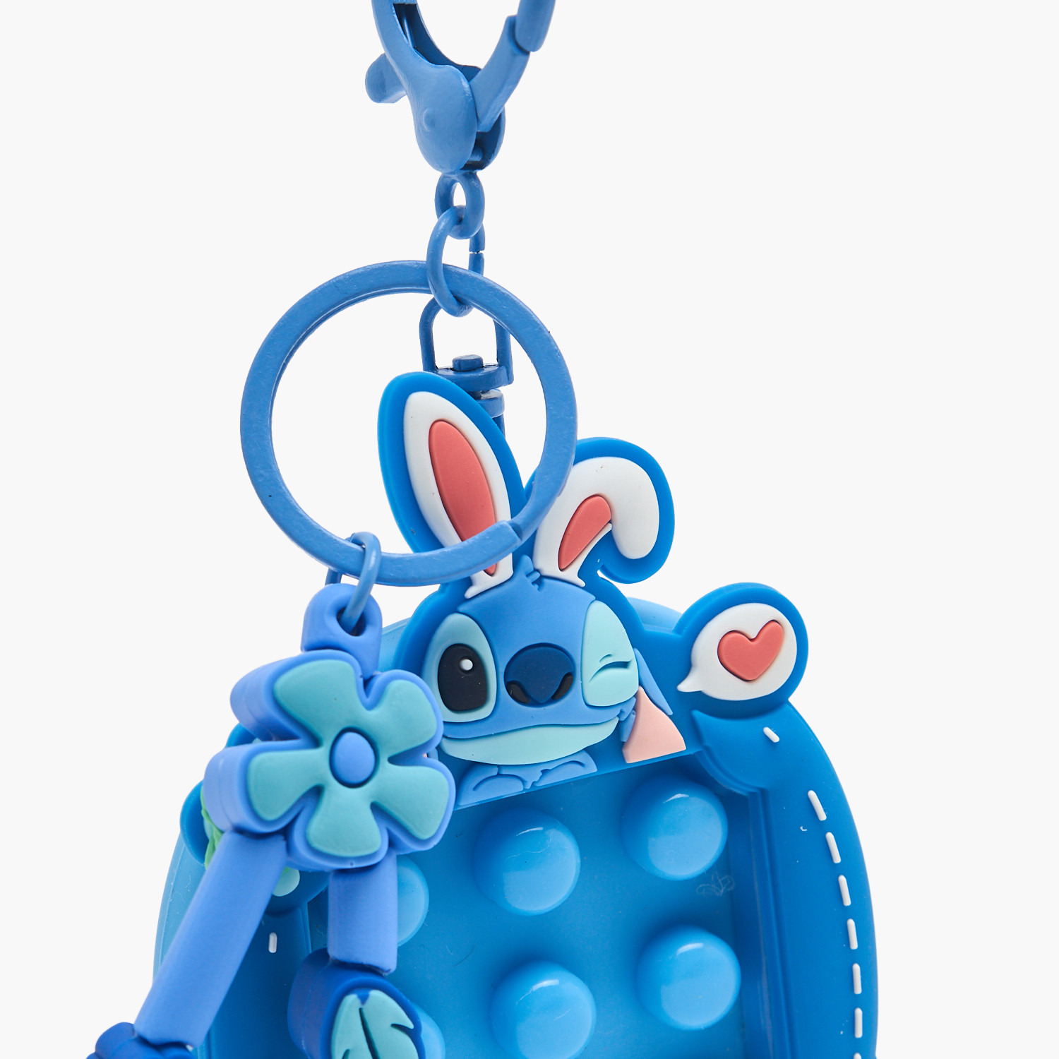 Disney Stitch Fidget Keychain with Lobster Clasp-girls-accessories-keyringsandbagcharms-image-2