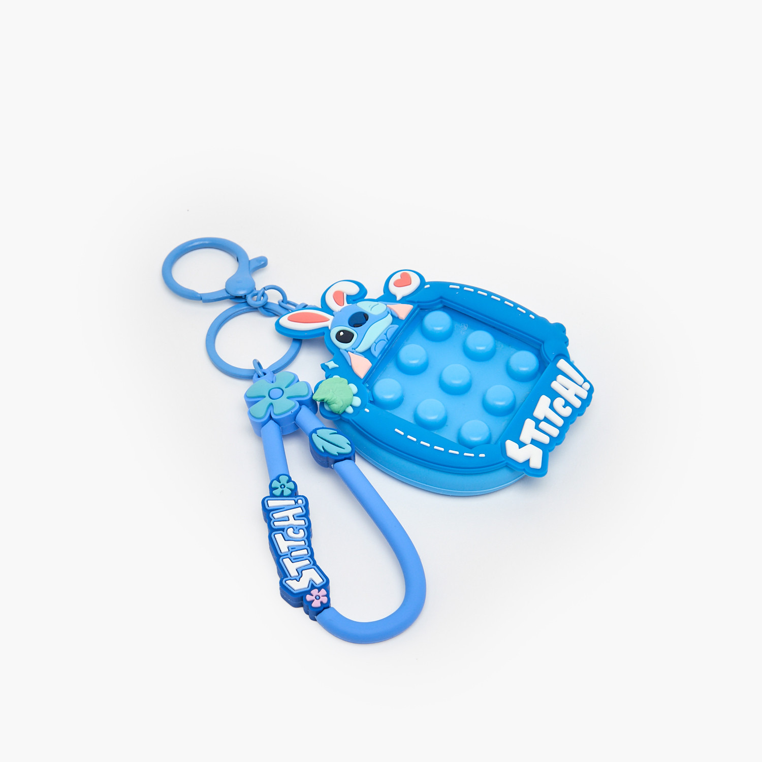 Disney Stitch Fidget Keychain with Lobster Clasp-girls-accessories-keyringsandbagcharms-image-3