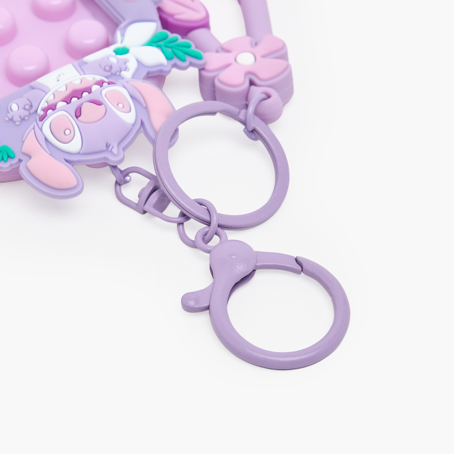 Disney Fidget Keychain with Stitch Detail-girls-accessories-keyringsandbagcharms-image-4