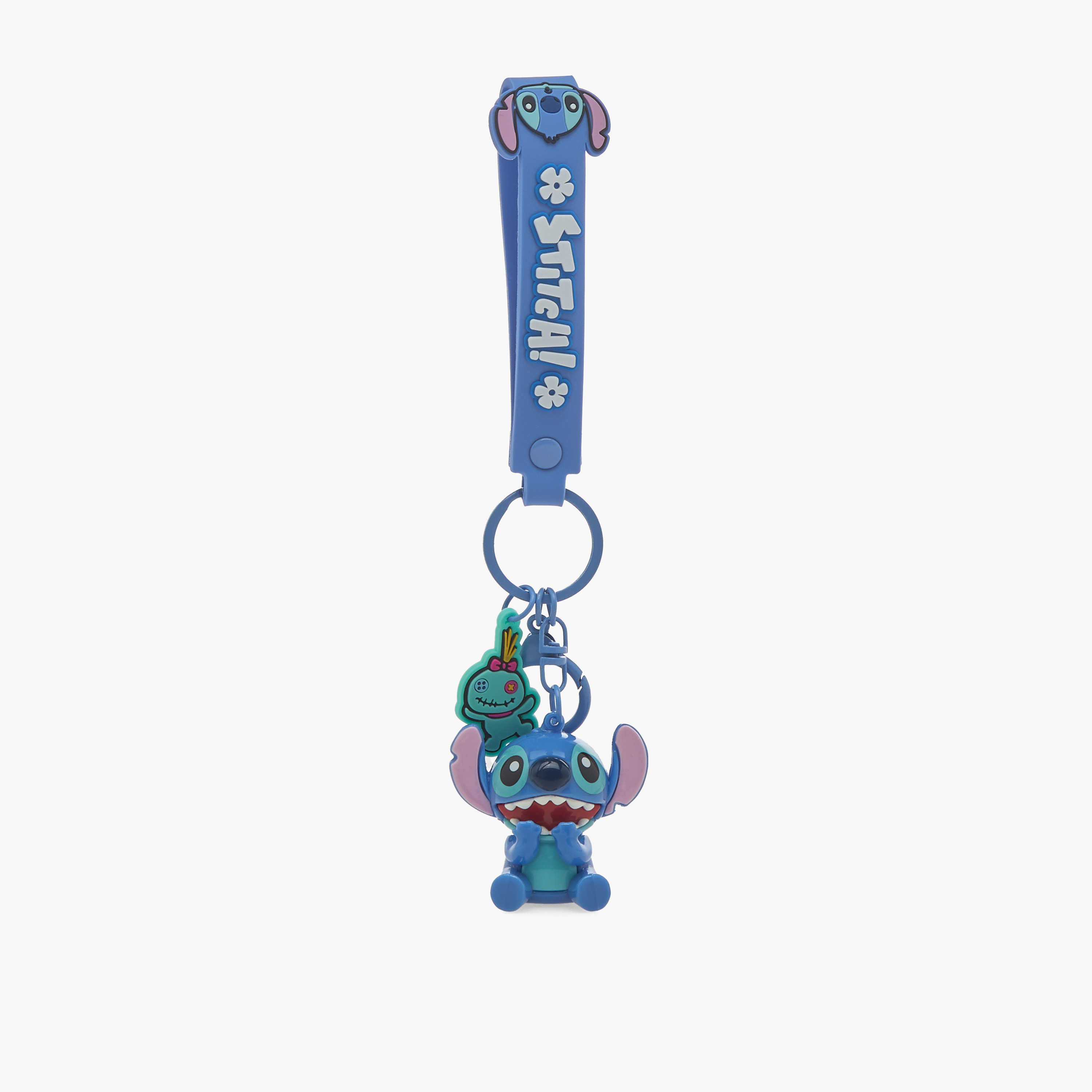 Disney Keychain with Stitch Charm-girls-accessories-keyringsandbagcharms-image-1
