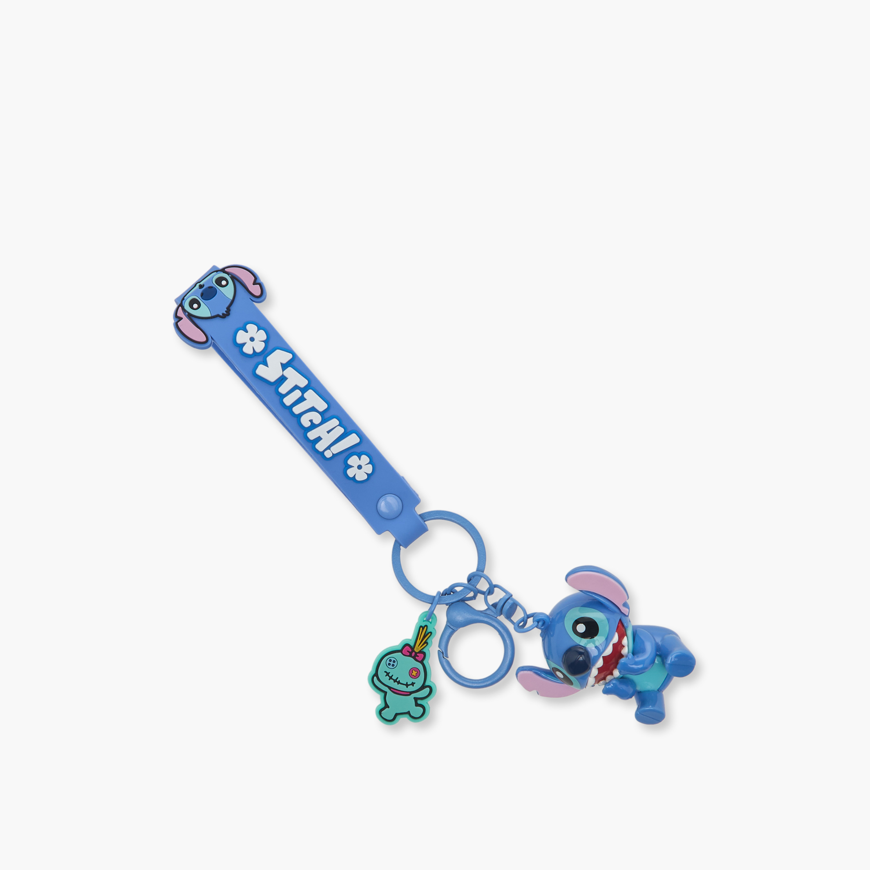 Disney Keychain with Stitch Charm-girls-accessories-keyringsandbagcharms-image-2
