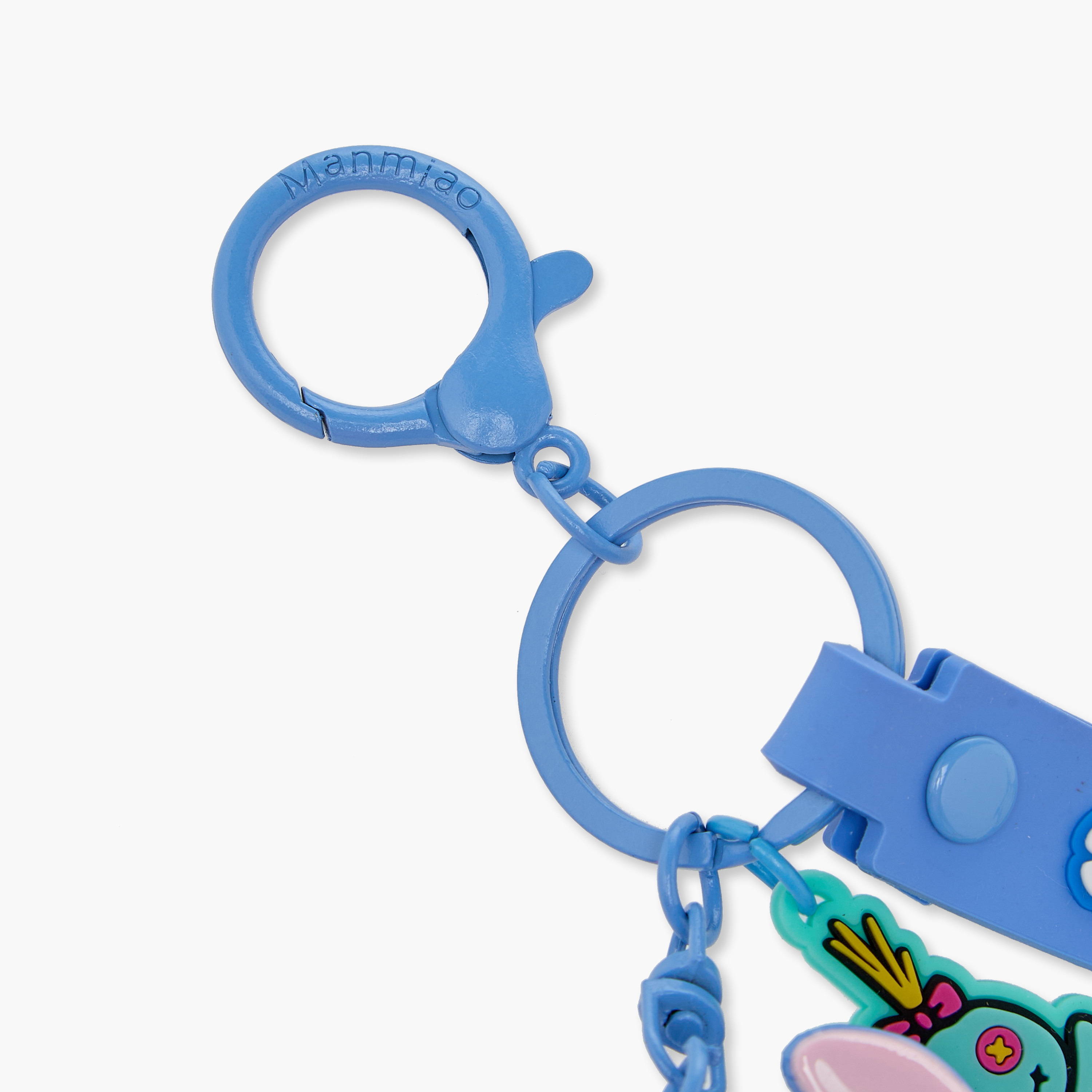 Disney Stitch Keychain with Strap-girls-accessories-keyringsandbagcharms-image-4