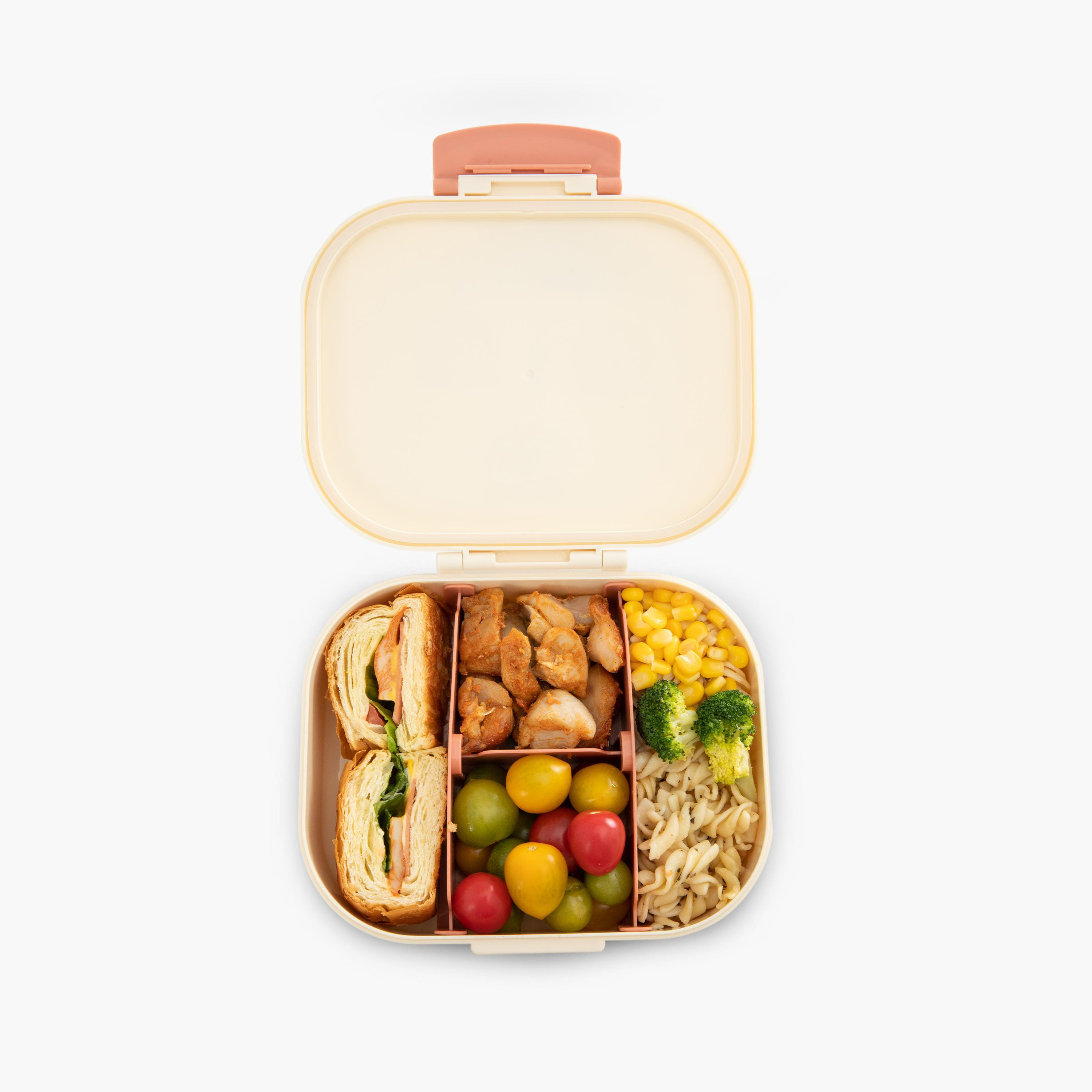 طقم صناديق غداء بينتو قطعتين خالي من مادة BPA ومقاوم للتسريب من إيزي كيدز-school-lunchessentials-lunchboxes-image-8