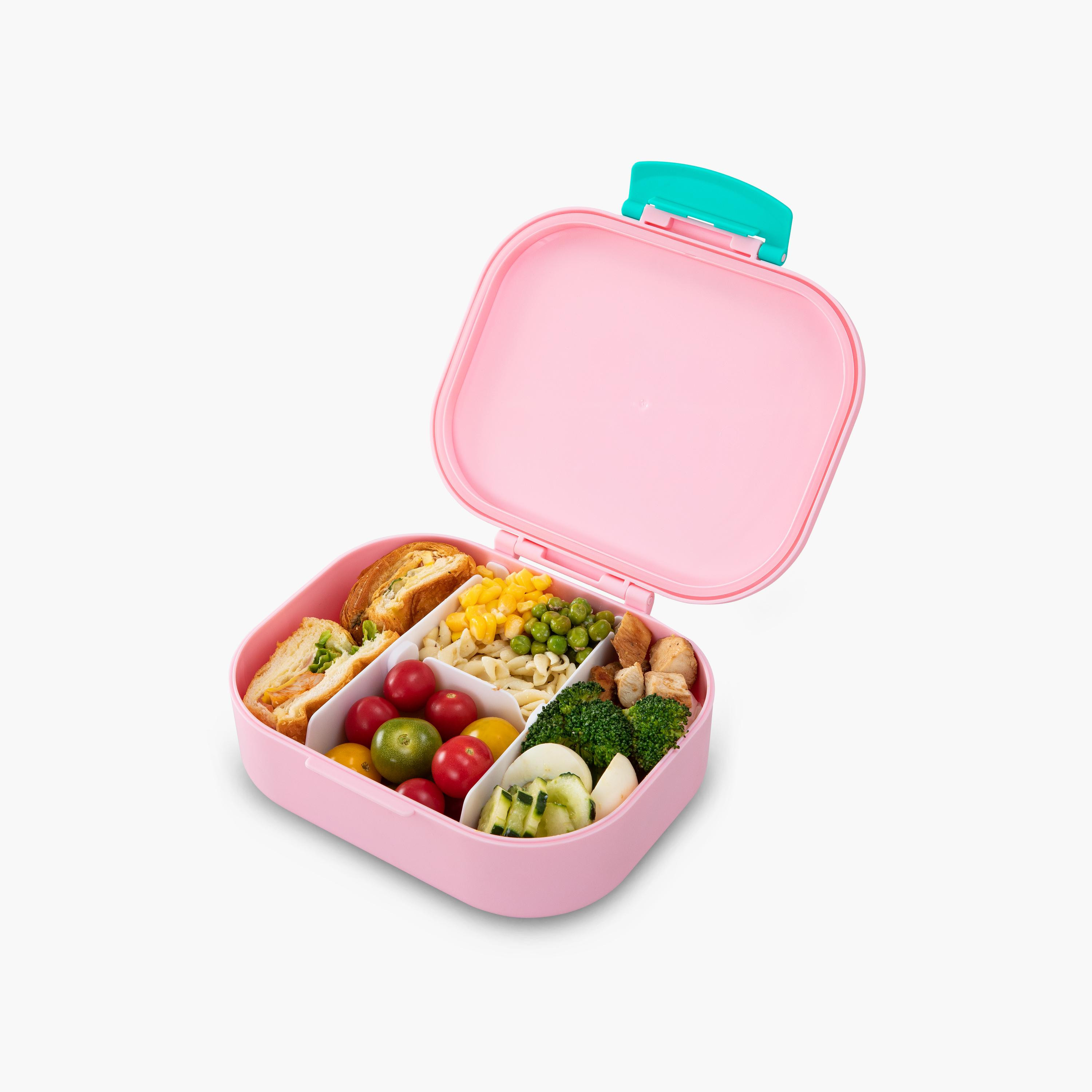 طقم صناديق غداء بينتو قطعتين خالي من مادة BPA ومقاوم للتسريب من إيزي كيدز-school-lunchessentials-lunchboxes-image-13