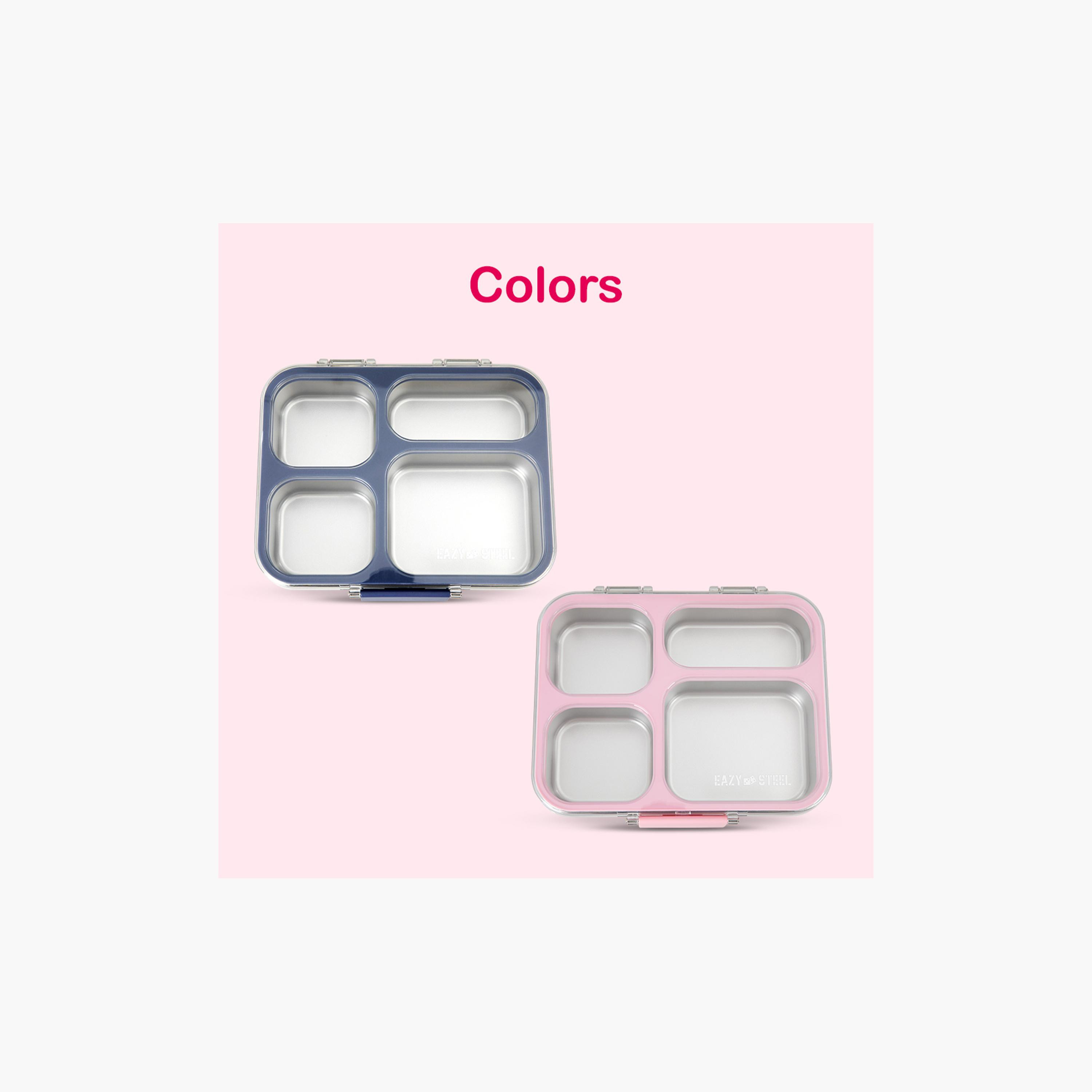 صندوق غداء بينتو ستانلس ستيل مع غطاء تريتان من إيزي كيدز-school-lunchessentials-lunchboxes-image-12