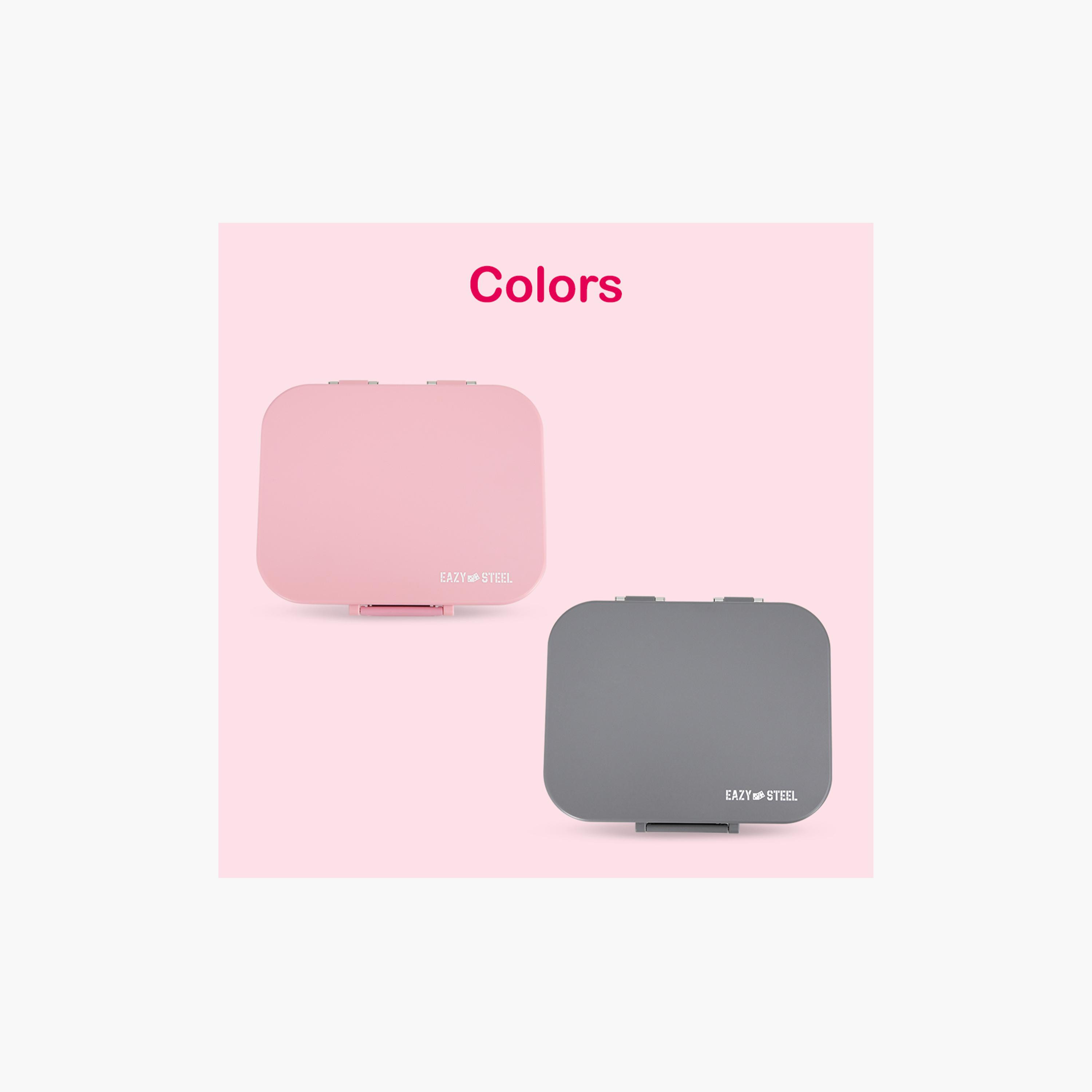 صندوق غداء بينتو ستانلس ستيل بريميوم مع غطاء سيليكون من إيزي كيدز-school-lunchessentials-lunchboxes-image-11
