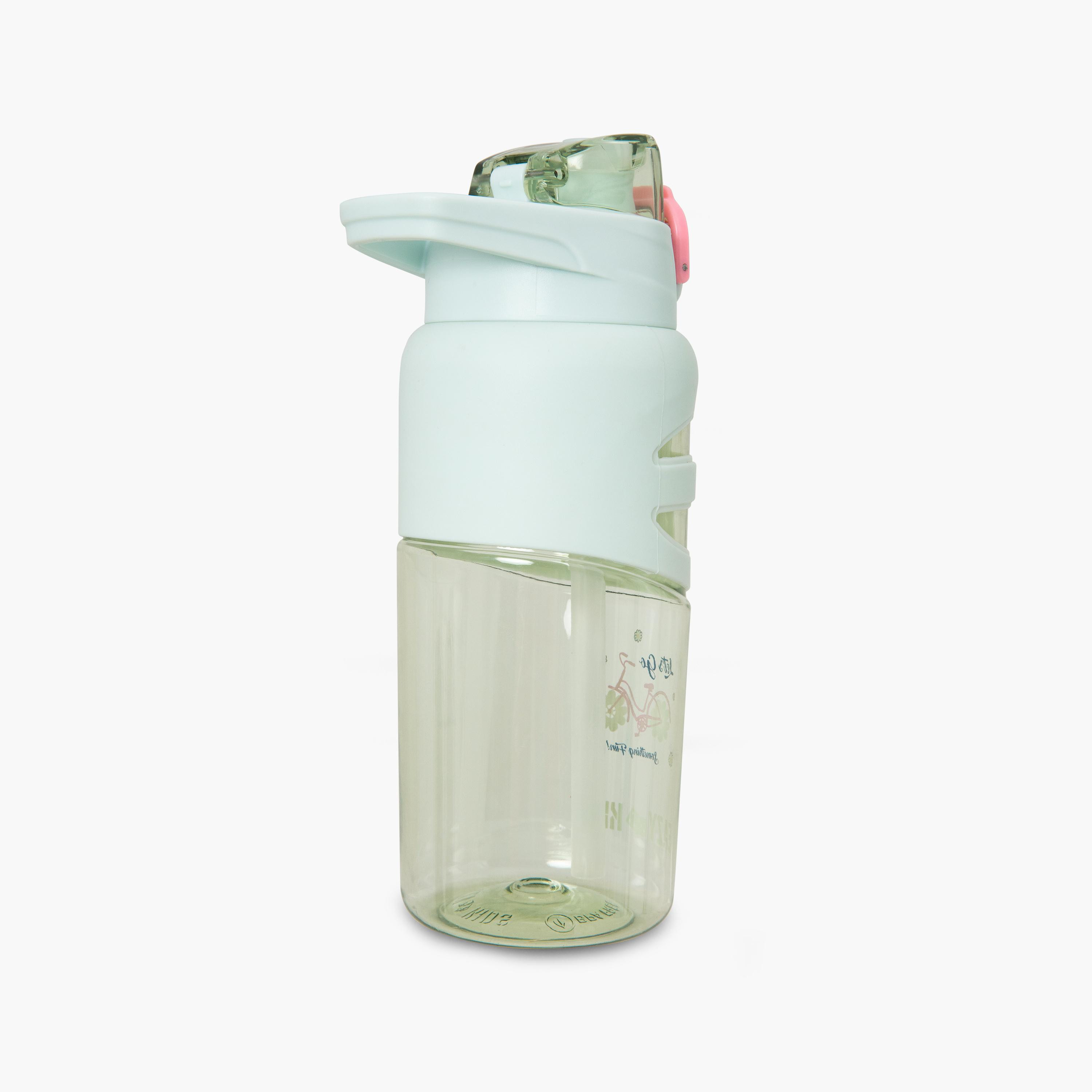 زجاجة مياه بغطاء قلاب وفوهة ومصاصة خالية من مادة BPA من إيزي كيدز - 750 مل-school-waterbottles-image-7