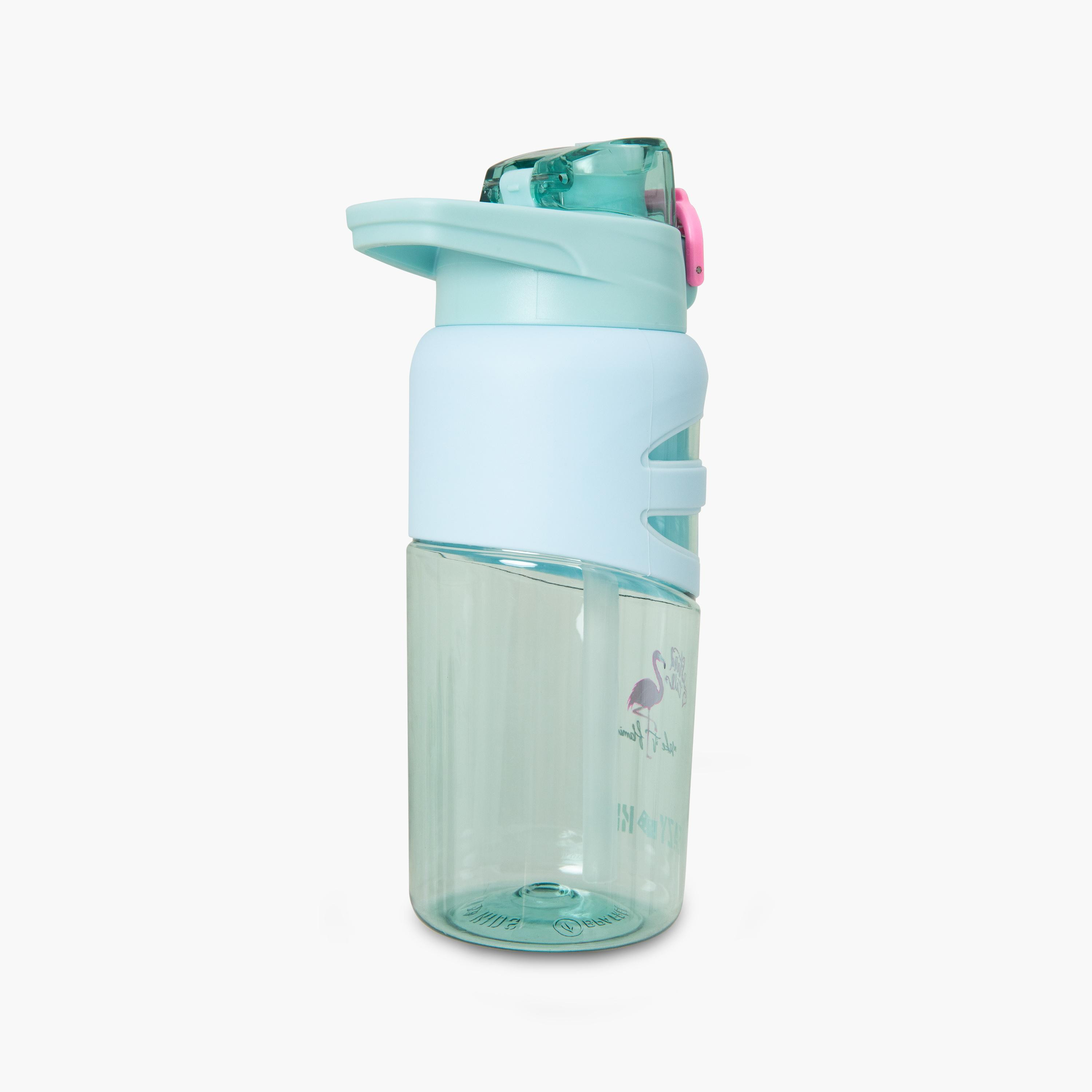 زجاجة مياه بغطاء قلاب وفوهة ومصاصة خالية من مادة BPA من إيزي كيدز - 750 مل-school-waterbottles-image-7