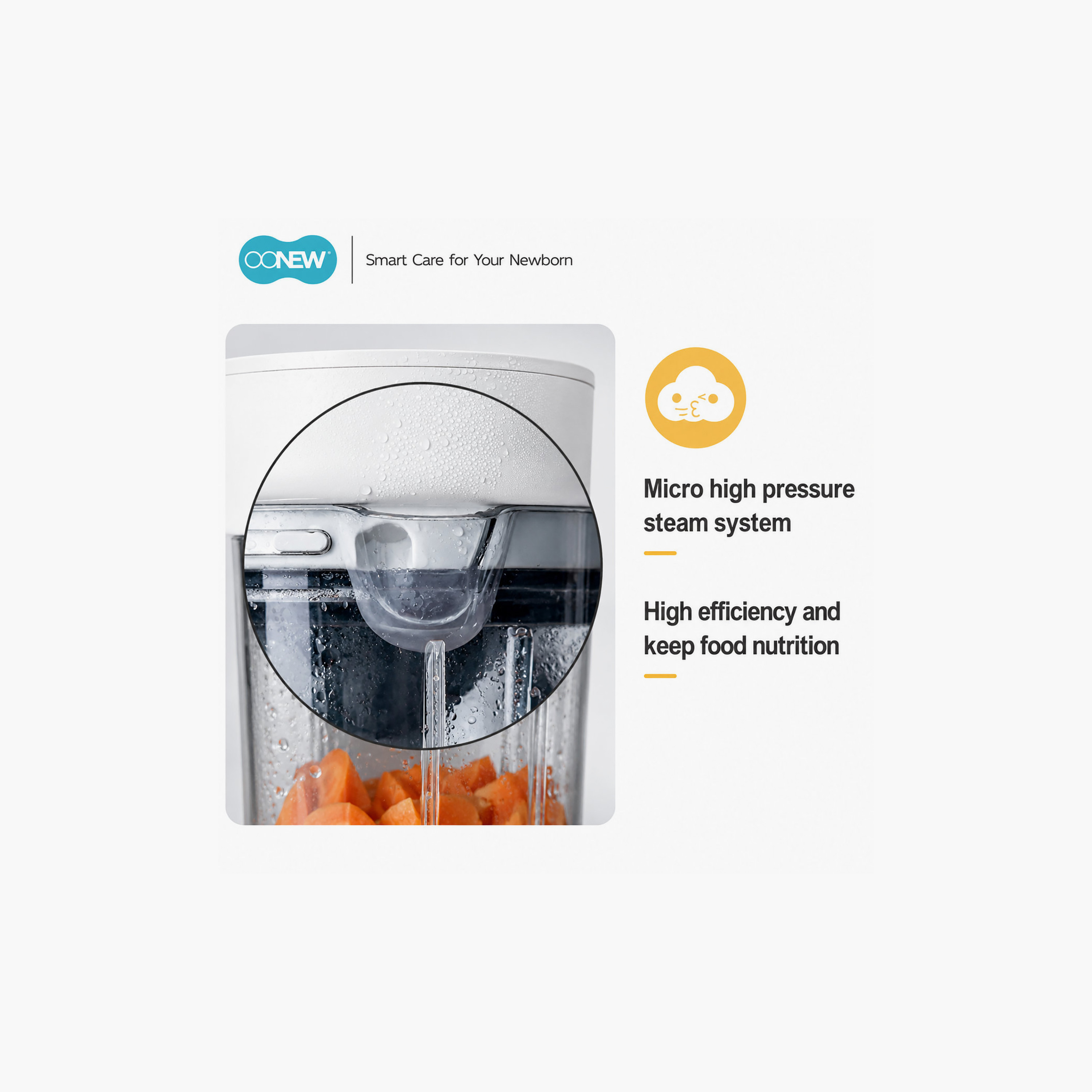 Oonew 5-In-1 Self-Sterilize Food Steamer Blender-baby-feeding-babyfoodprocessors-image-6