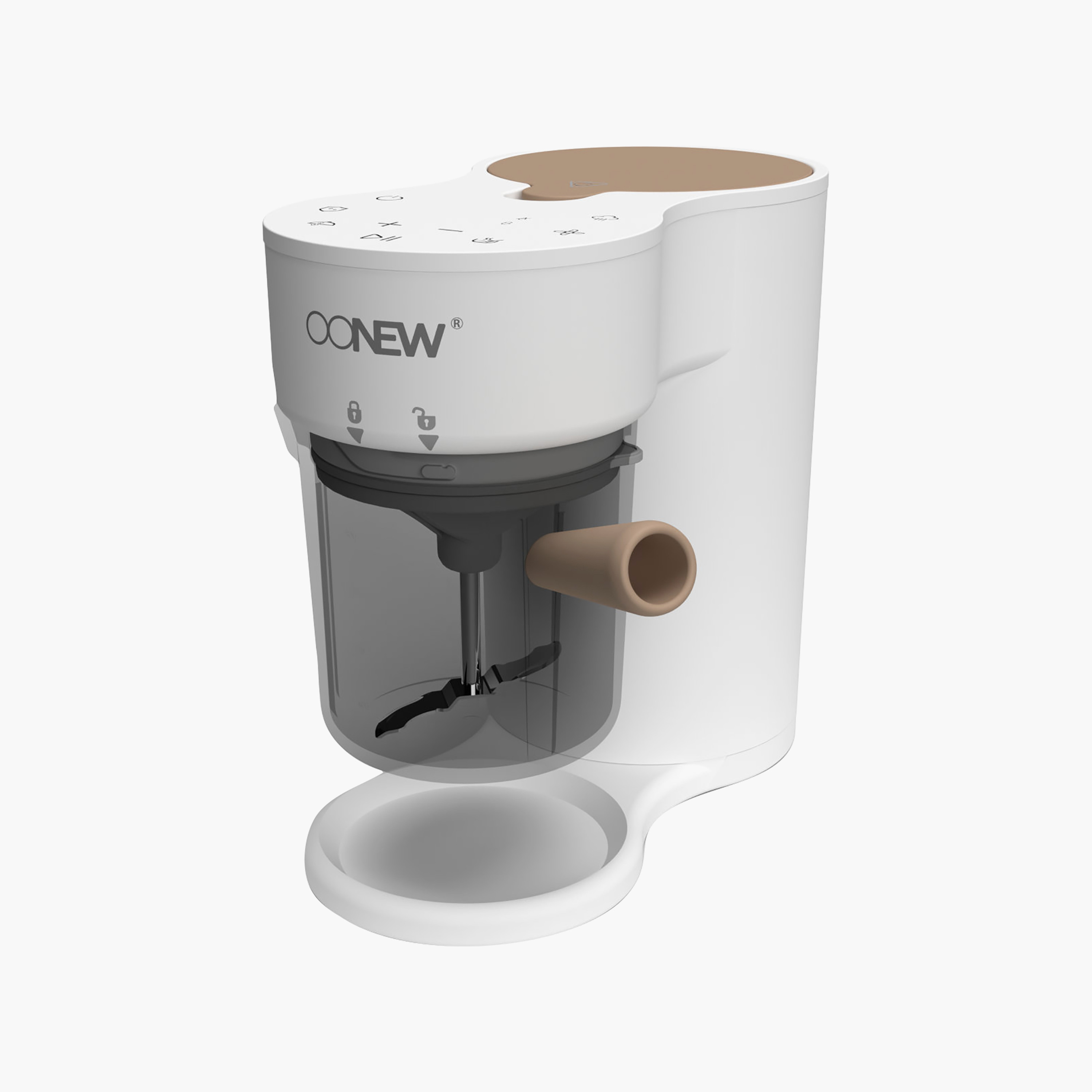 محضر طعام ومطحنة وطهي بالبخار للأطفال 5 في 1 مع خاصية التعقيم الذاتي من أونيو-baby-feeding-babyfoodprocessors-image-10