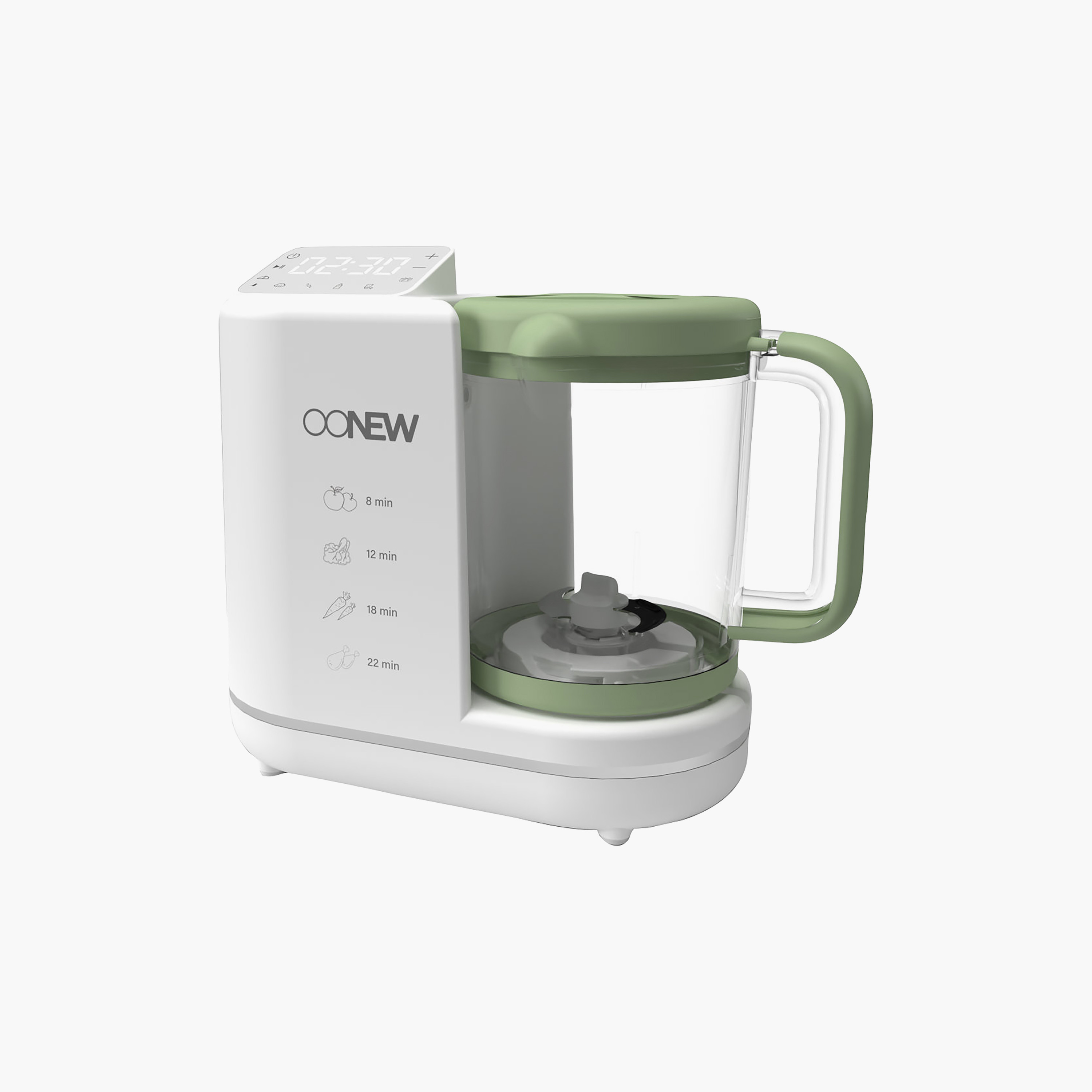 Oonew 6-In-1 Auto-Clean Digital Food Steamer Blender with LED Touch-baby-feeding-babyfoodprocessors-image-2