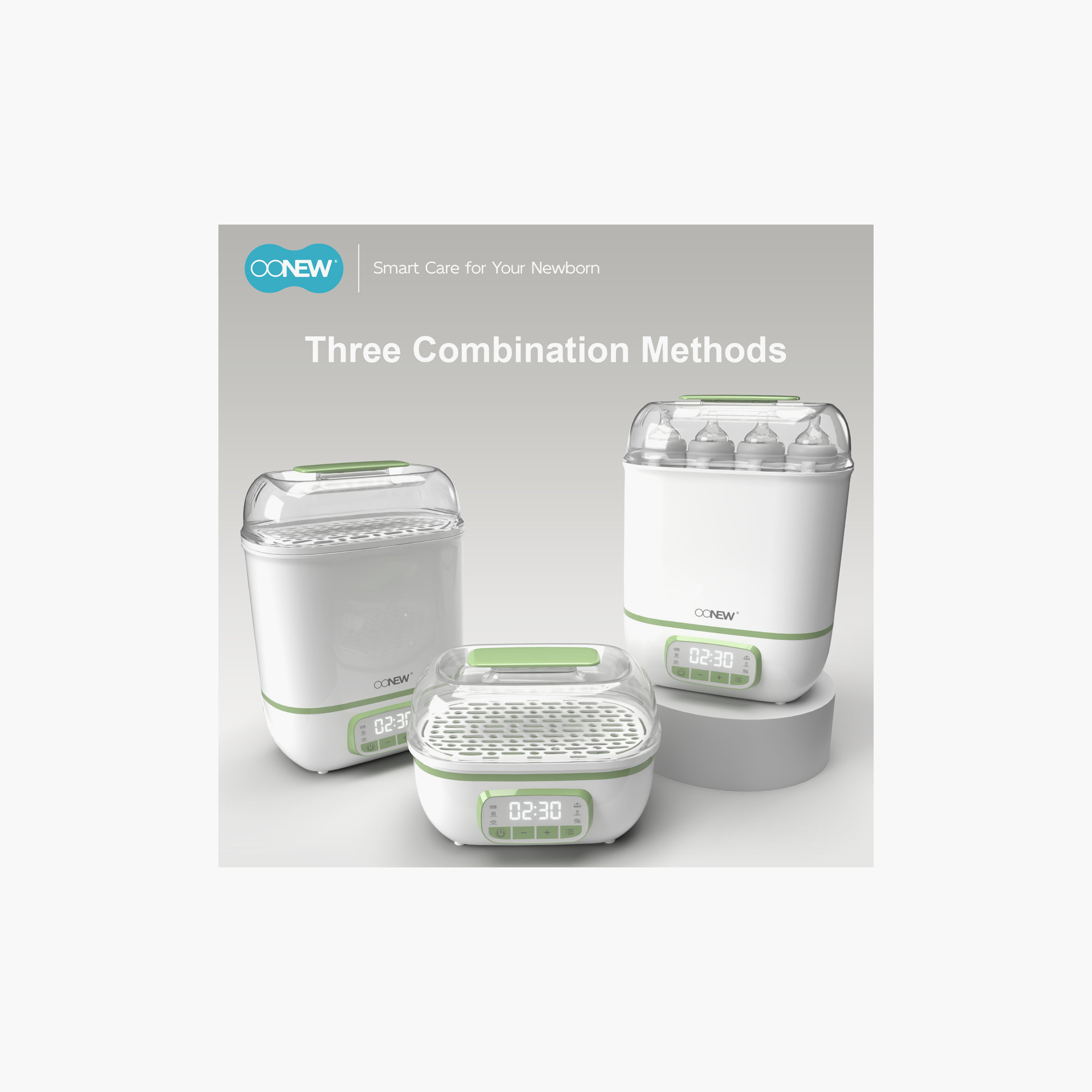 Oonew 6-Minute Electric Bottle Steam Sterilizer & Dryer-baby-feeding-sterilizersandwarmers-image-5