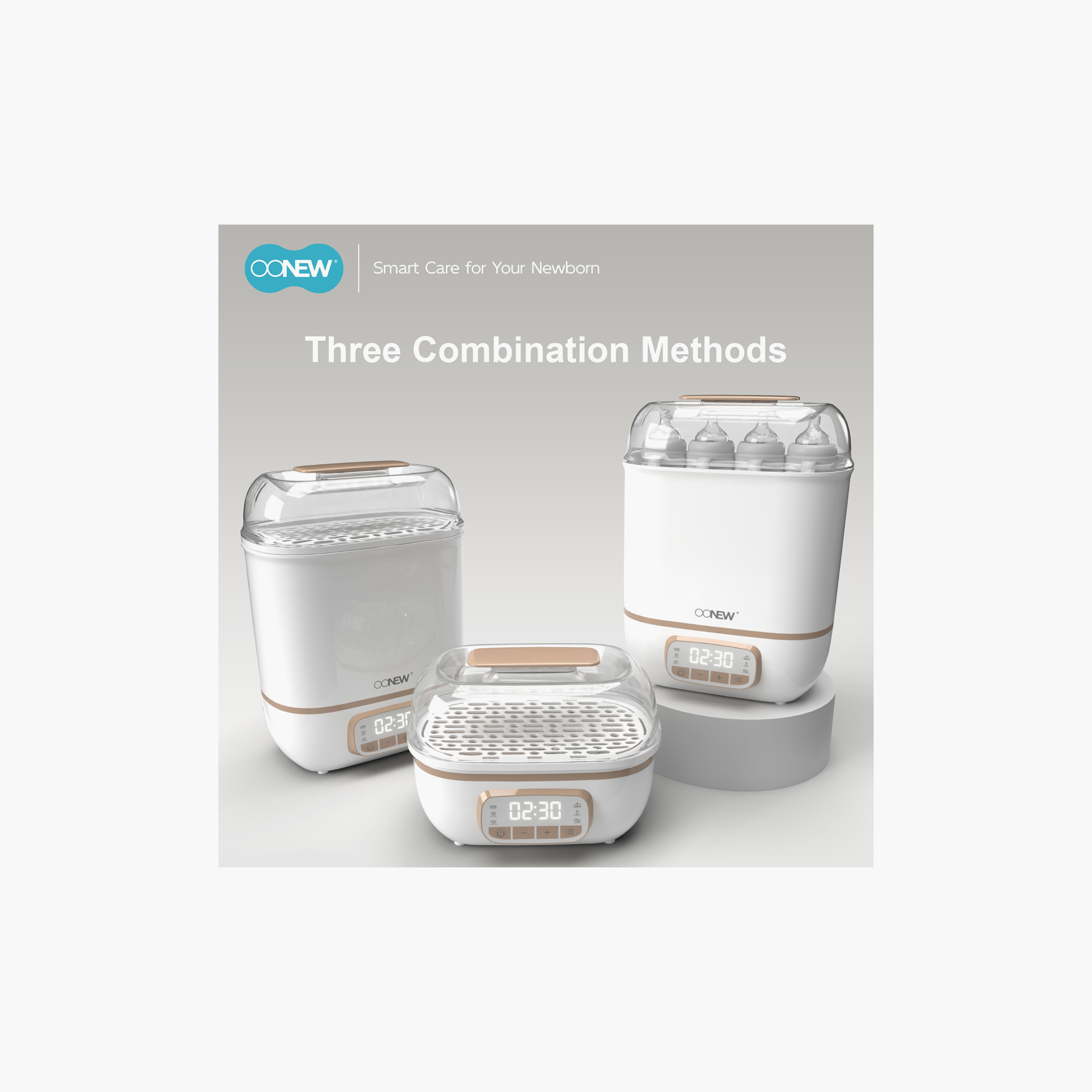 Oonew 6-Minute Electric Bottle Steam Sterilizer & Dryer-baby-feeding-sterilizersandwarmers-image-14