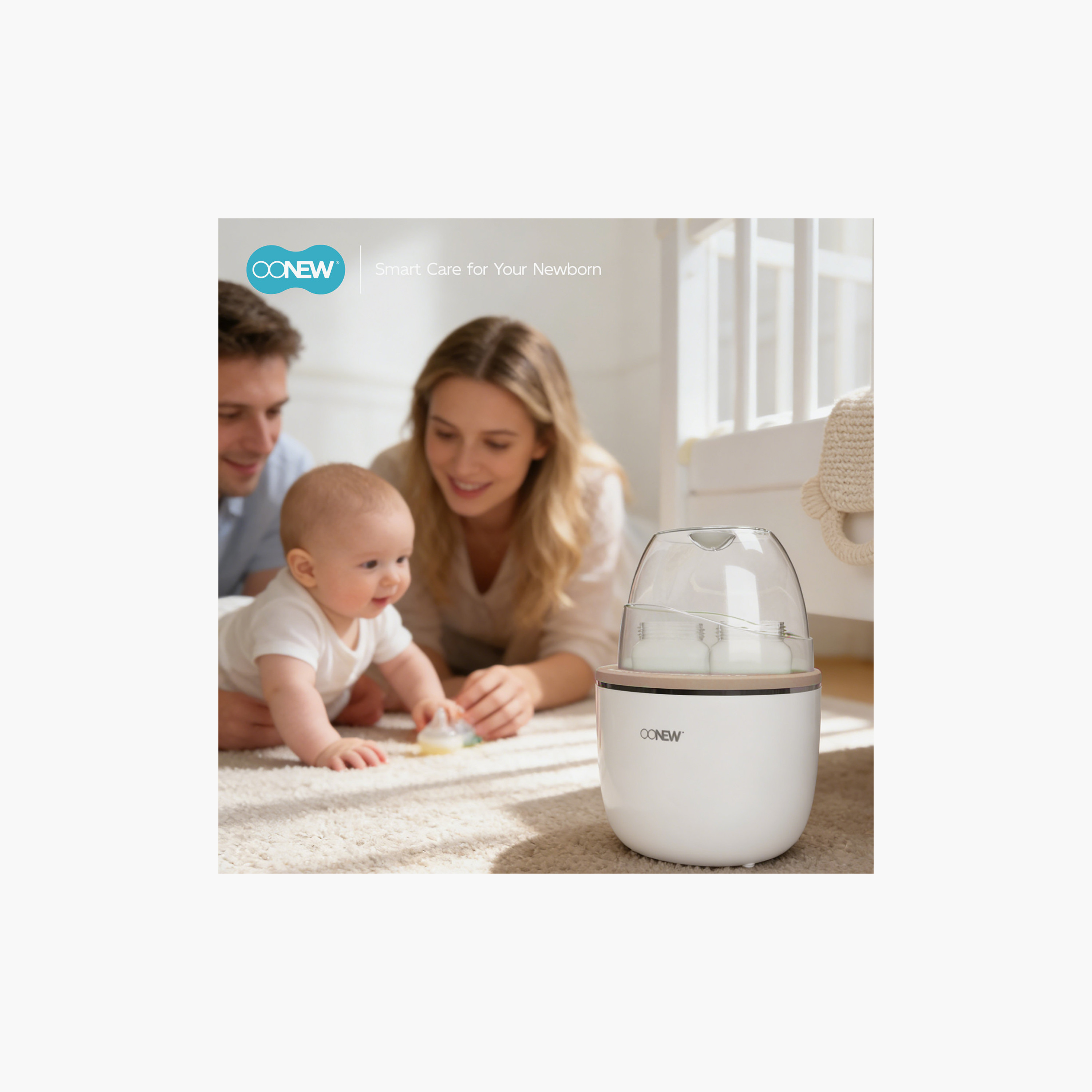 Oonew 4-In-1 Bottle Warmer & Sterilize LED Touch Display-baby-feeding-sterilizersandwarmers-image-8
