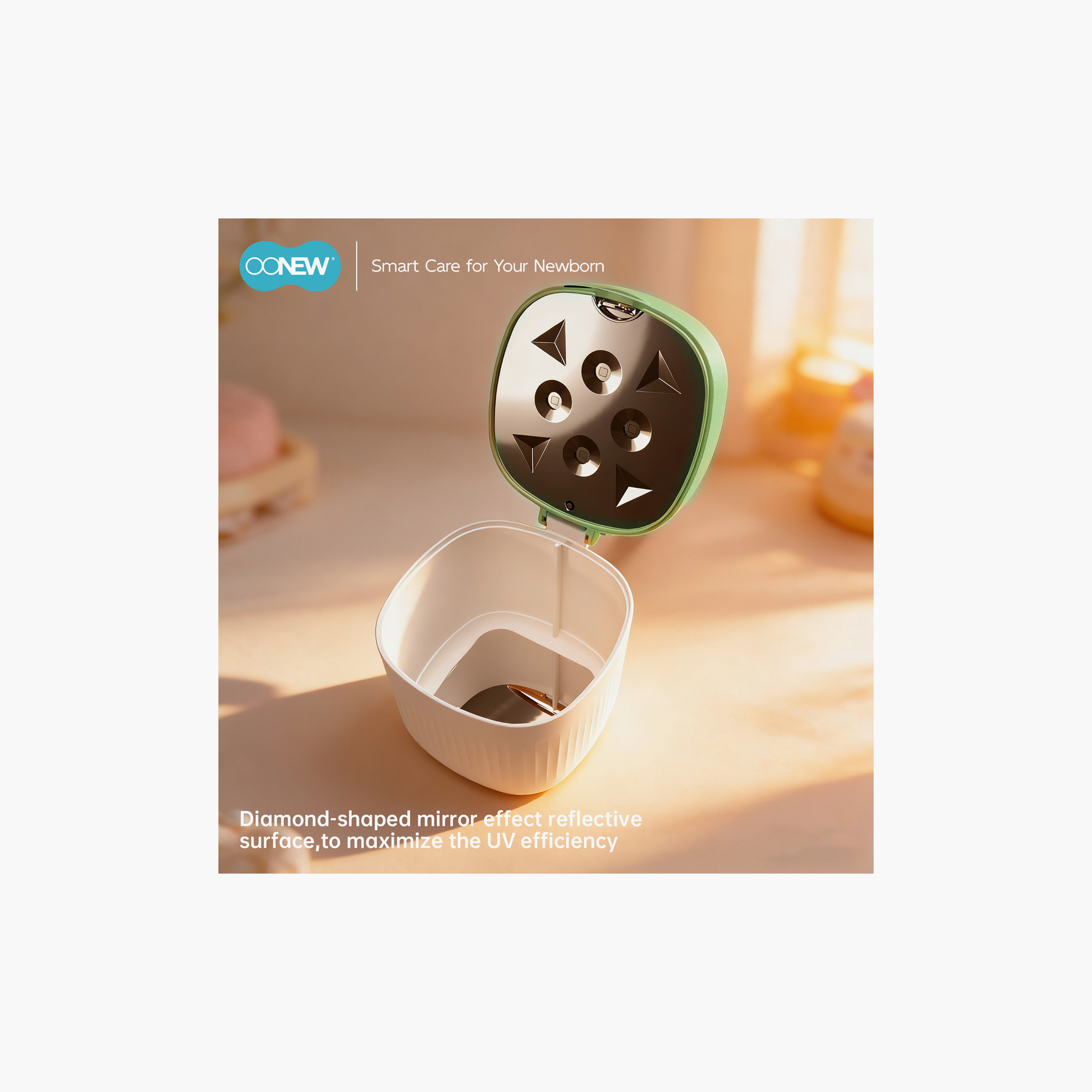 Oonew USB Rechargeable Portable Pacifier Sanitizer-baby-feeding-sterilizersandwarmers-image-5