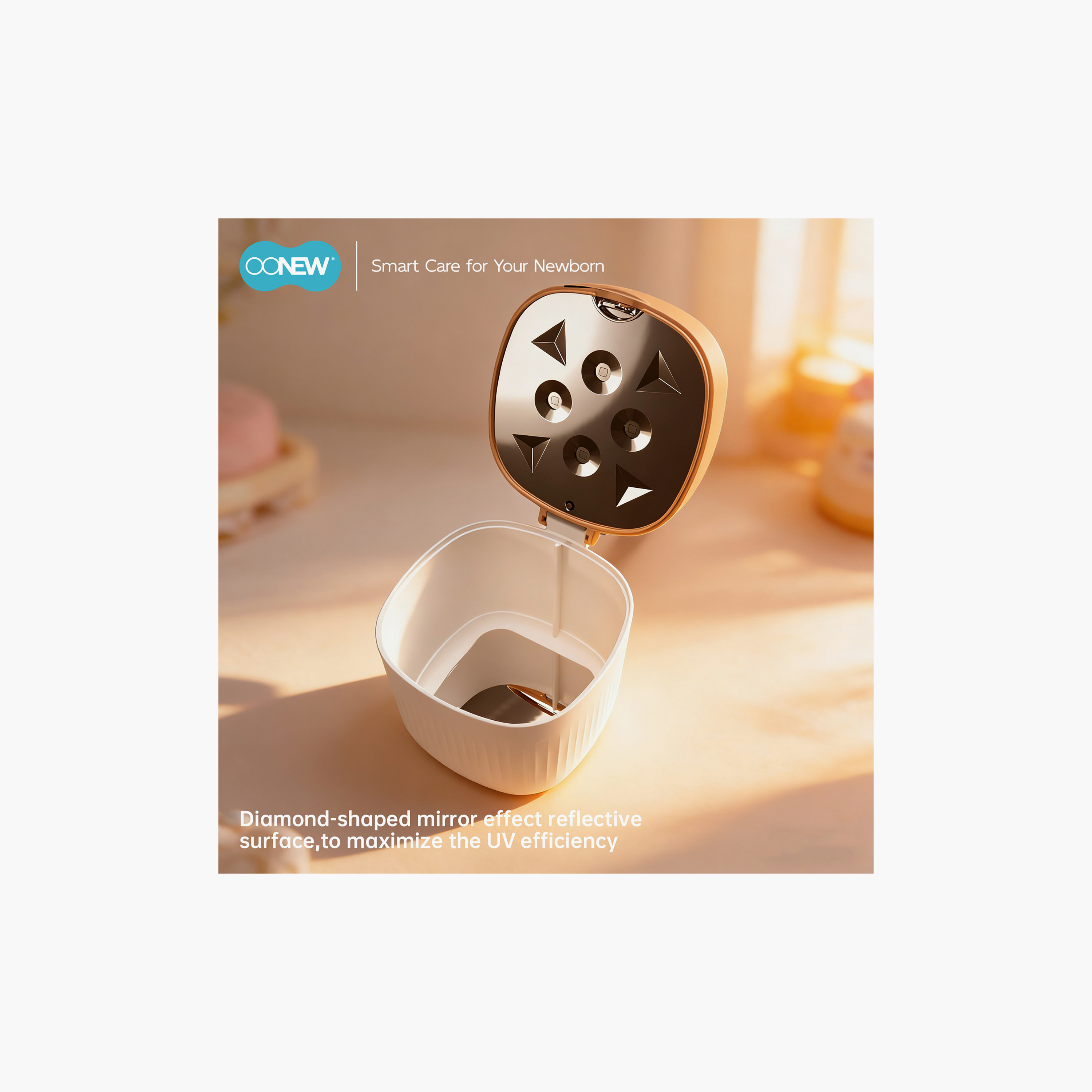 Oonew USB Rechargeable Portable Pacifier Sanitizer-baby-feeding-sterilizersandwarmers-image-12