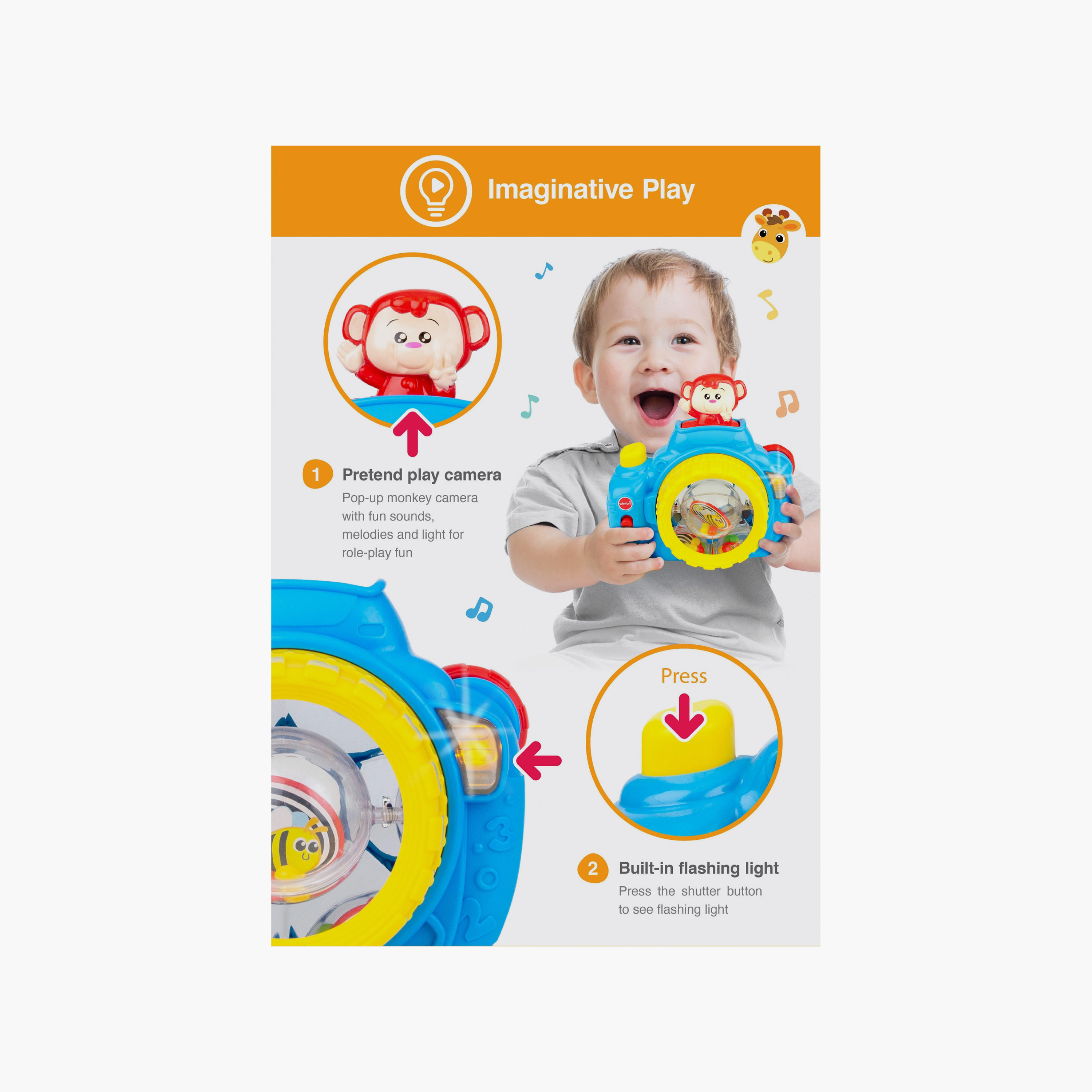 WinFun Pop-Up Monkey Camera Learning Toy-toys-babyandtoddlertoys-learningtoys-image-8