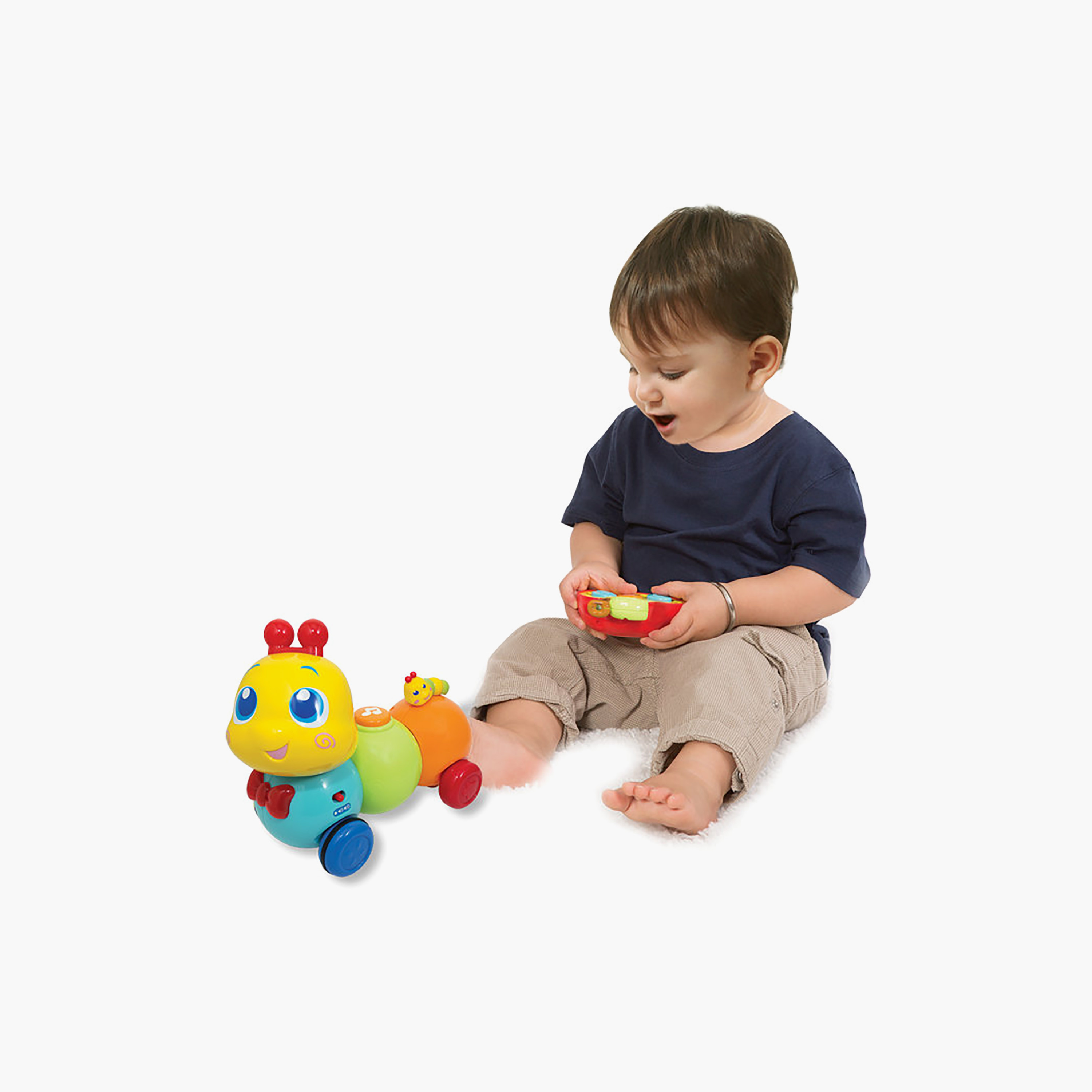 لعبة تعليمية كاتربيلر وِرِجل أند جيجل بجهاز تحكم عن بُعد من وين فن-toys-remotecontrolledvehicles-rcvehicles-image-2