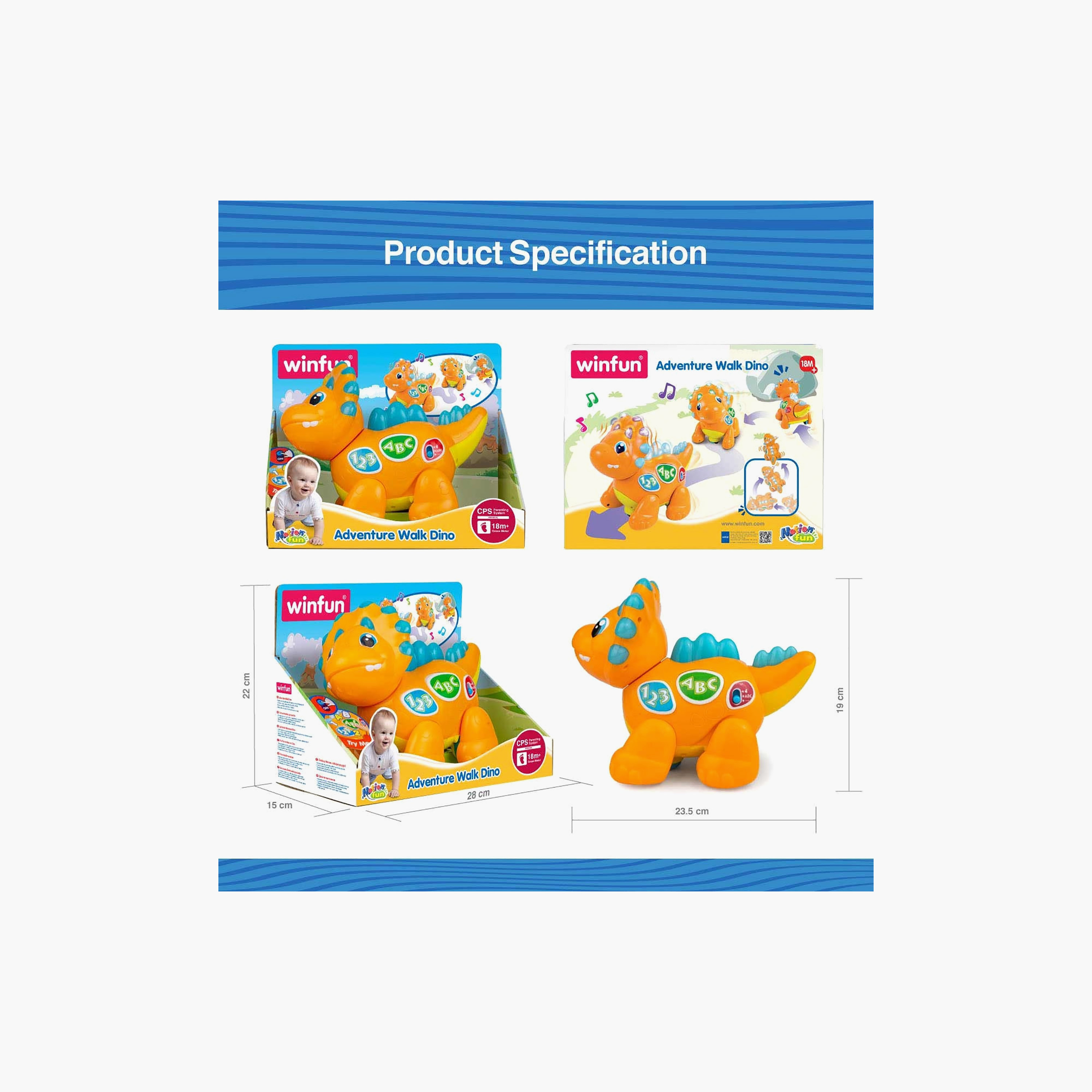 لعبة ديناصور يمشي تعليمية من وين فن-toys-babyandtoddlertoys-learningtoys-image-3