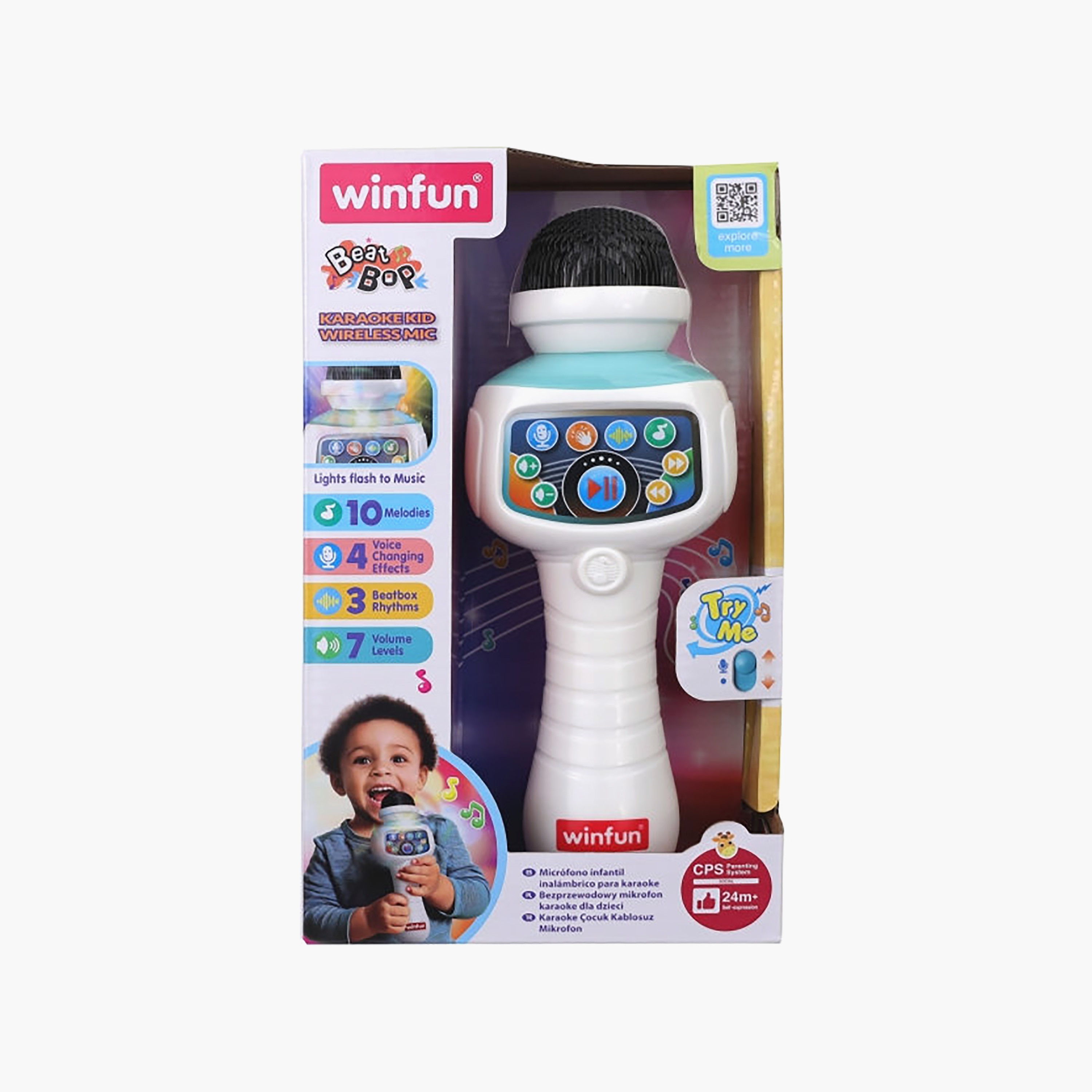 WinFun Karaoke Kid Wireless Microphone Toy-toys-babyandtoddlertoys-learningtoys-image-3