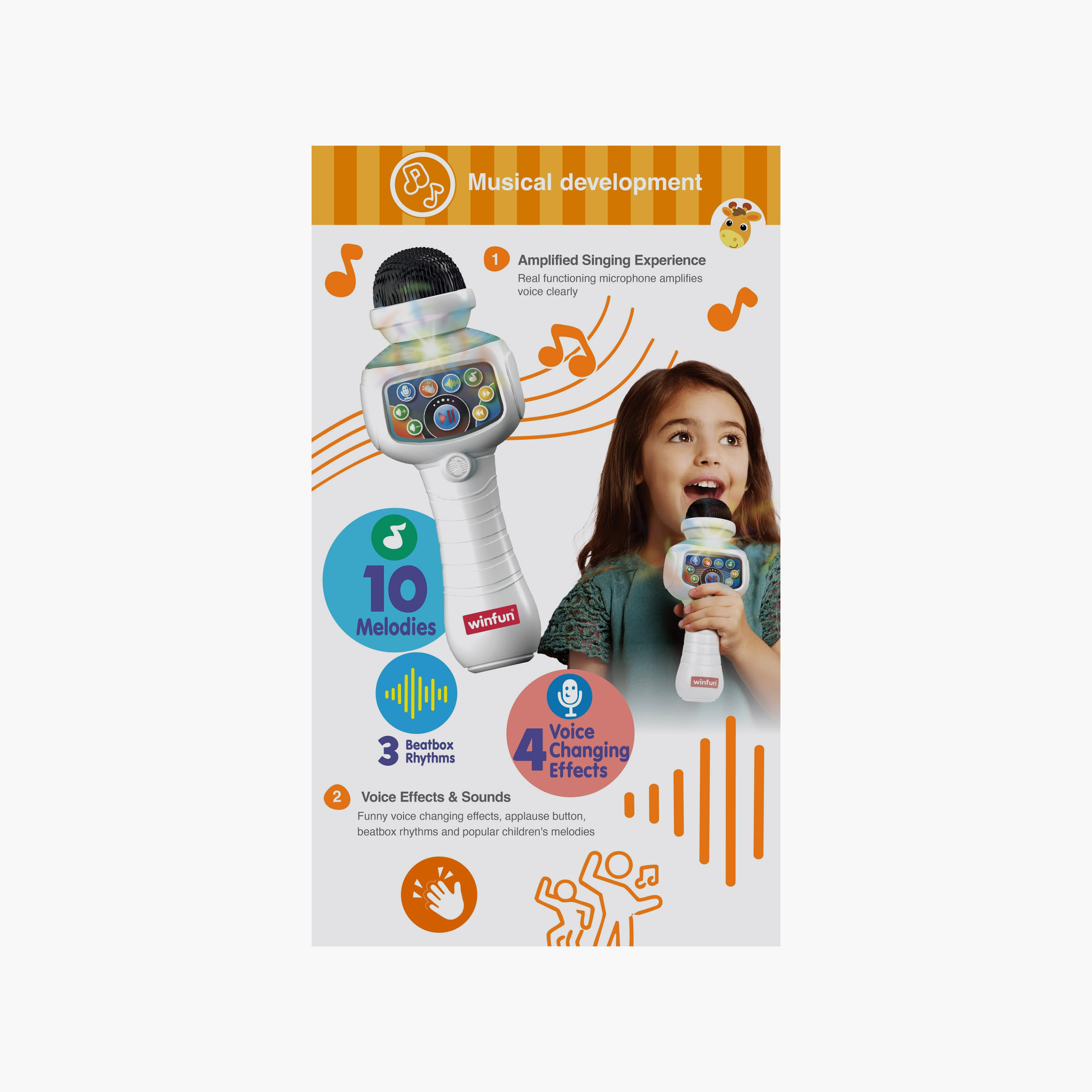 WinFun Karaoke Kid Wireless Microphone Toy-toys-babyandtoddlertoys-learningtoys-image-6