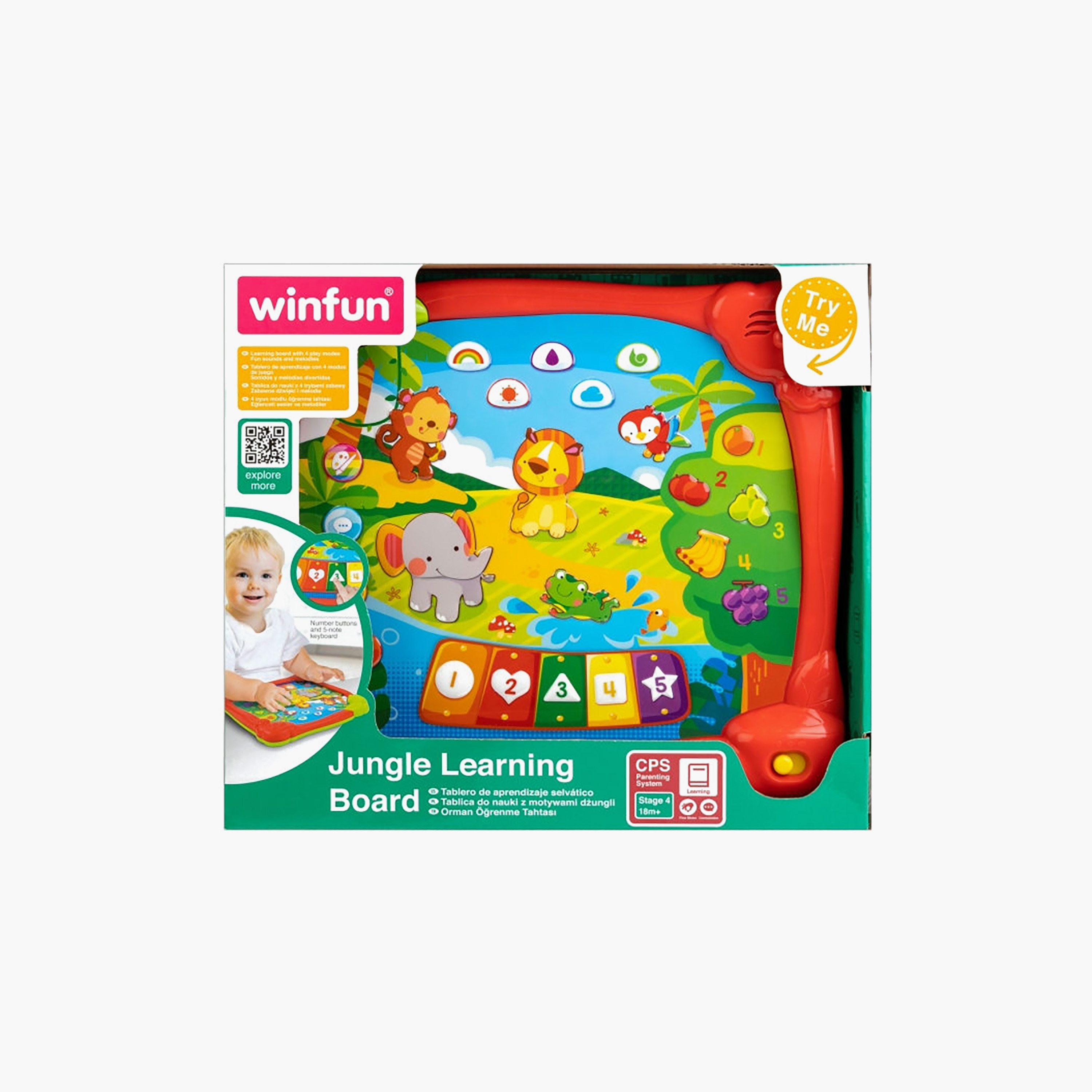 لوح تعليم الغابة من وين فن-toys-babyandtoddlertoys-learningtoys-image-3