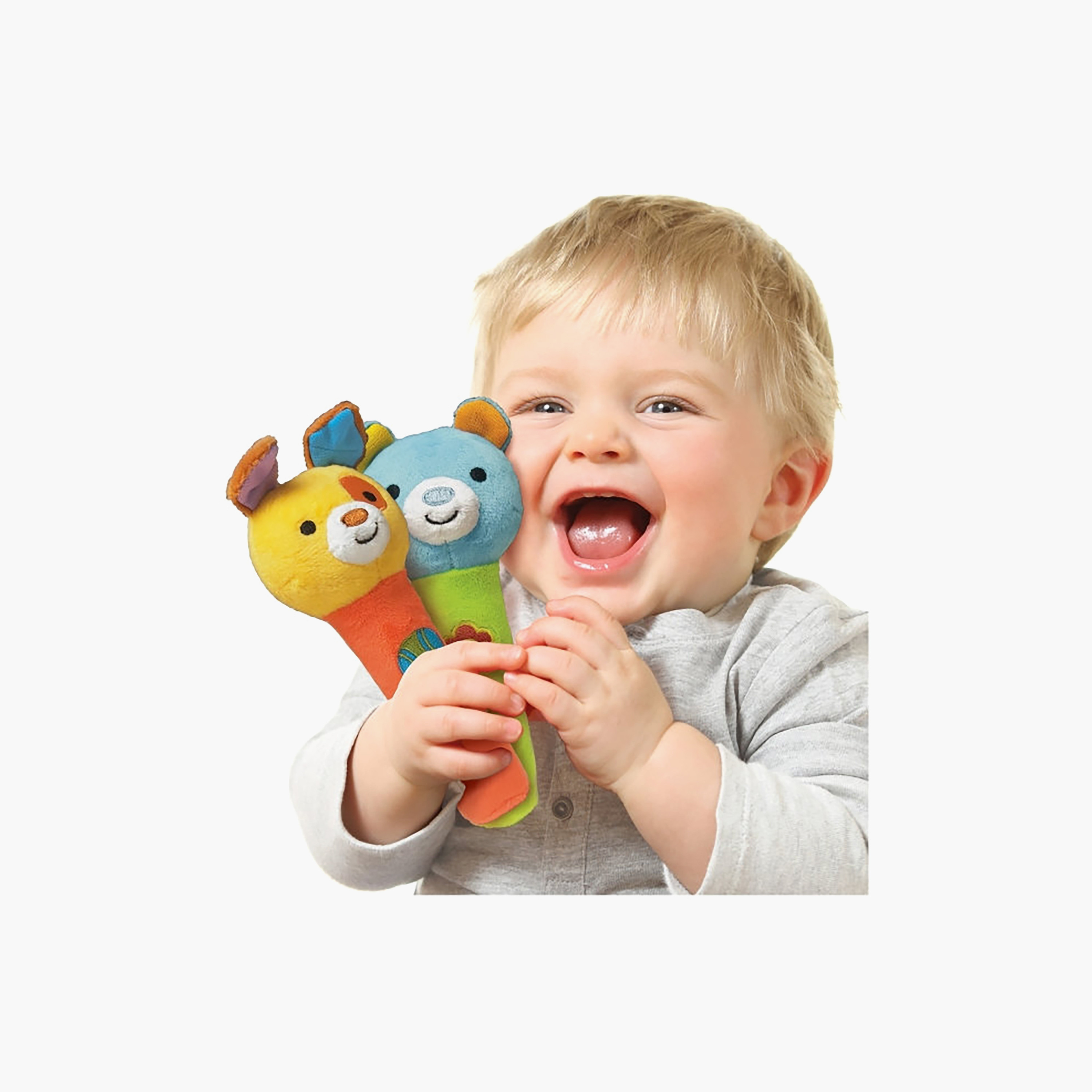 WinFun Squeak N Shake Rattle Stick-toys-babyandtoddlertoys-rattlesandteethers-image-2