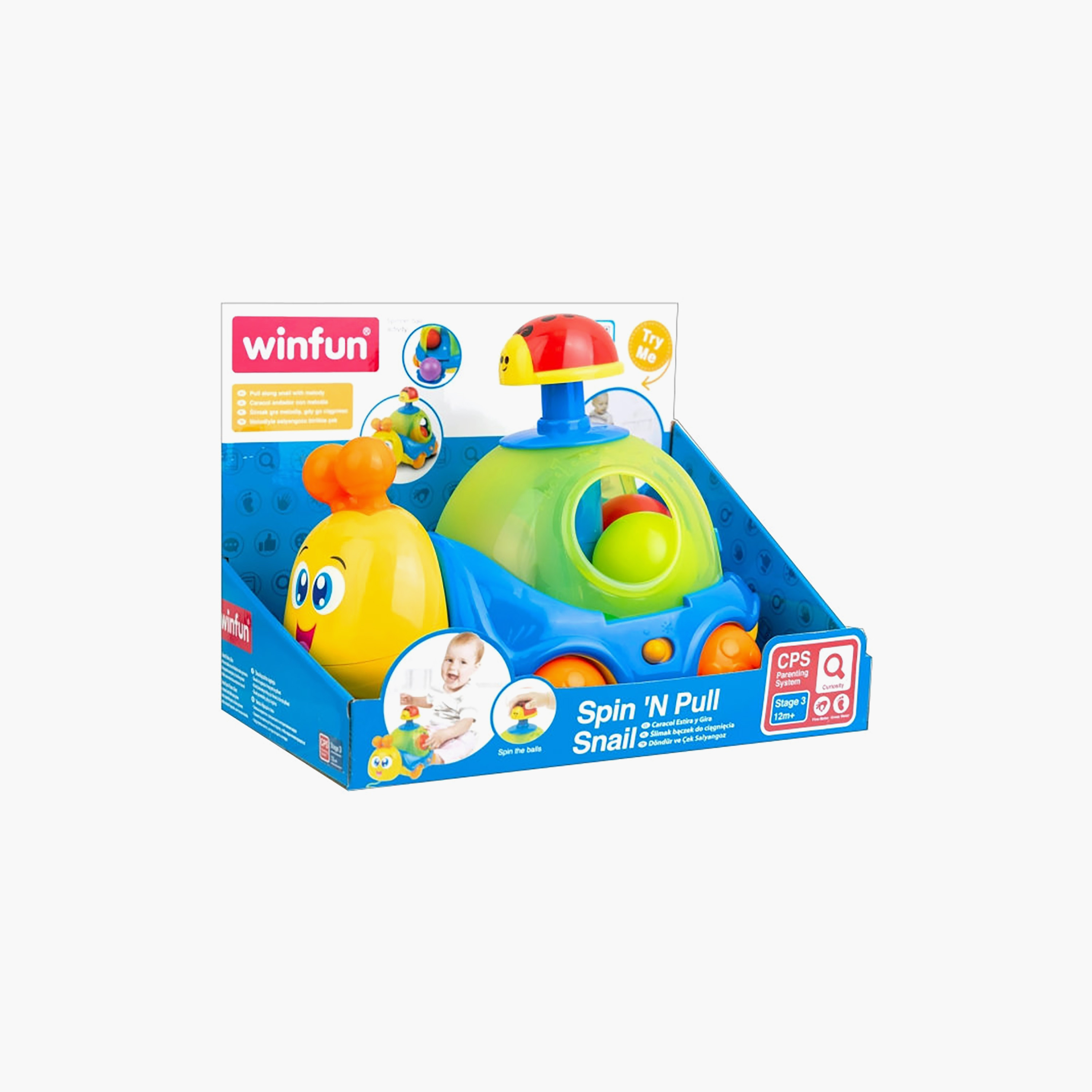 لعبة حلزون للسحب والتدوير من وين فن-toys-babyandtoddlertoys-learningtoys-image-3