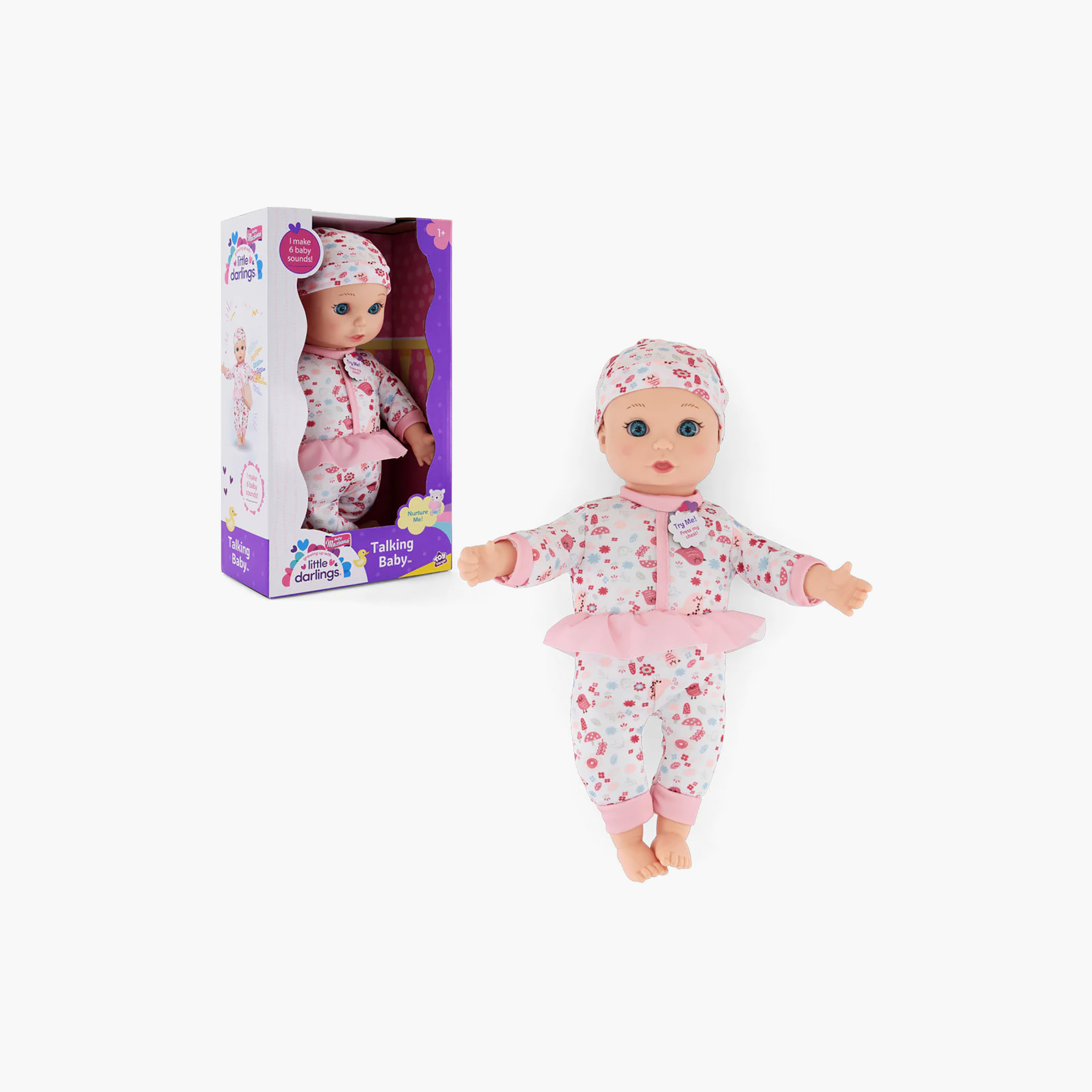 دمية بيبي مازيونا الناطقة - 13 بوصة-toys-dollsandplaysets-dolls-image-2