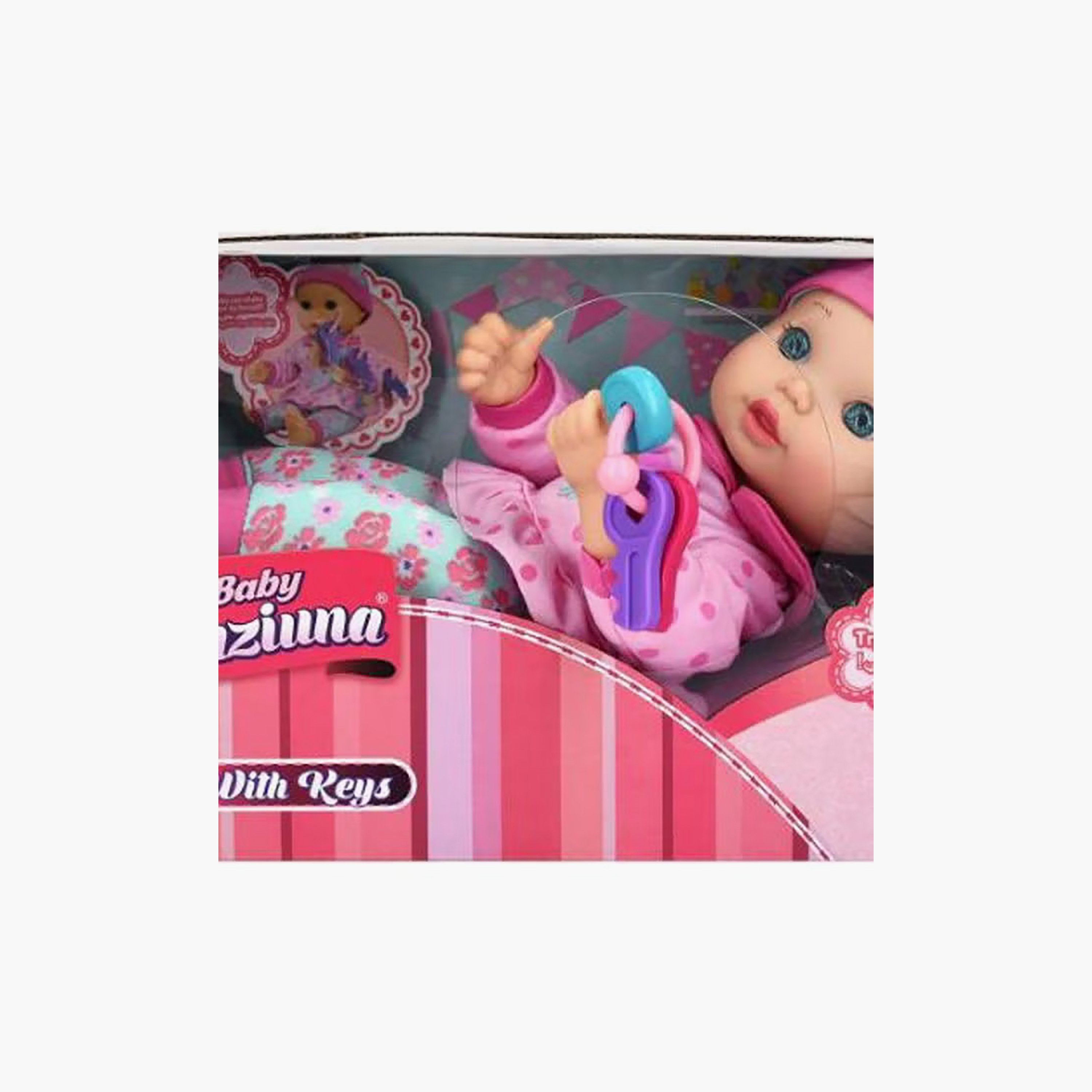 دمية بيبي مازيونا التفاعلية مع مفاتيح اللعب - 12 بوصة-toys-dollsandplaysets-dolls-image-3