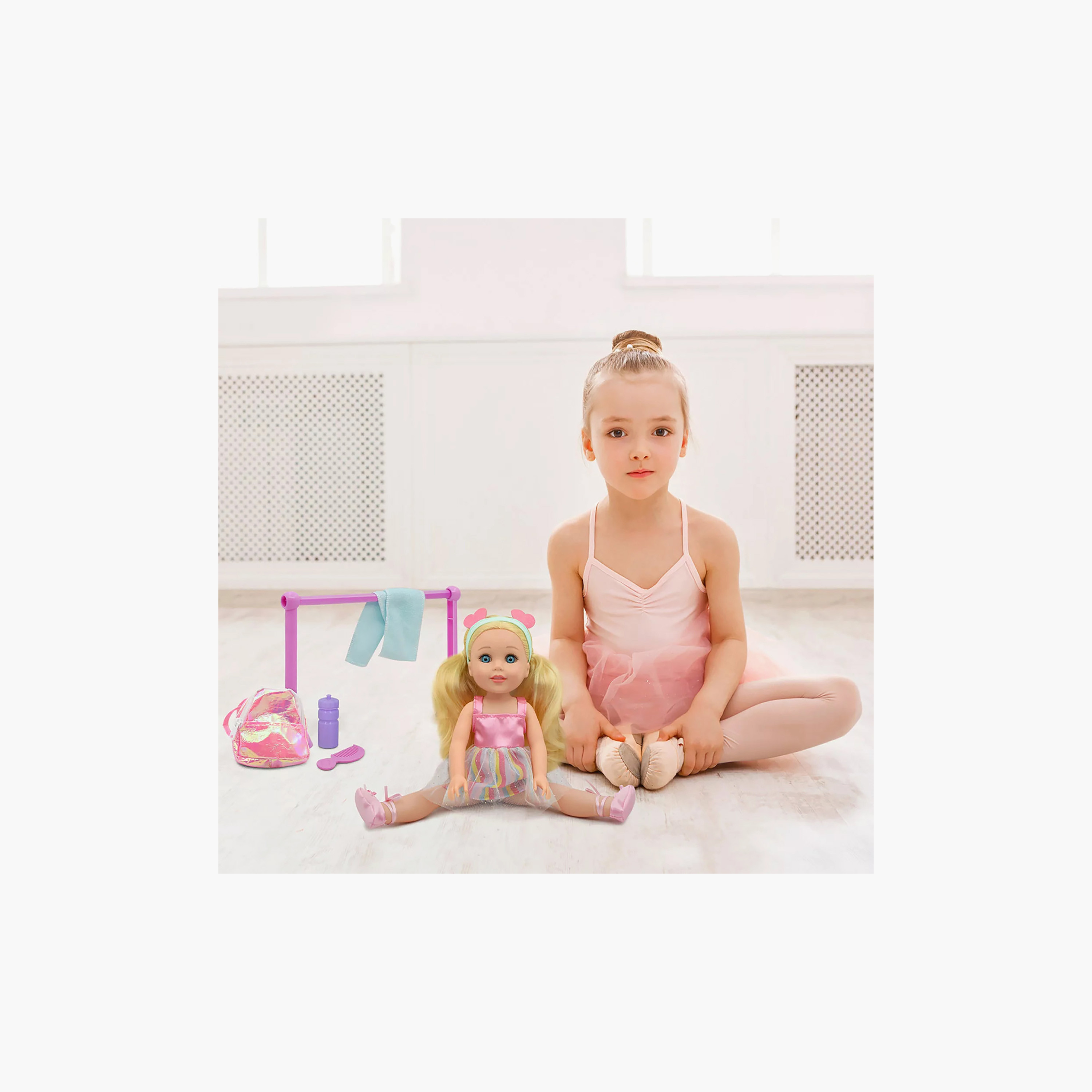 دمية استوديو باليه بيبي مازيونا التفاعلية - 14 بوصة-toys-dollsandplaysets-dolls-image-3