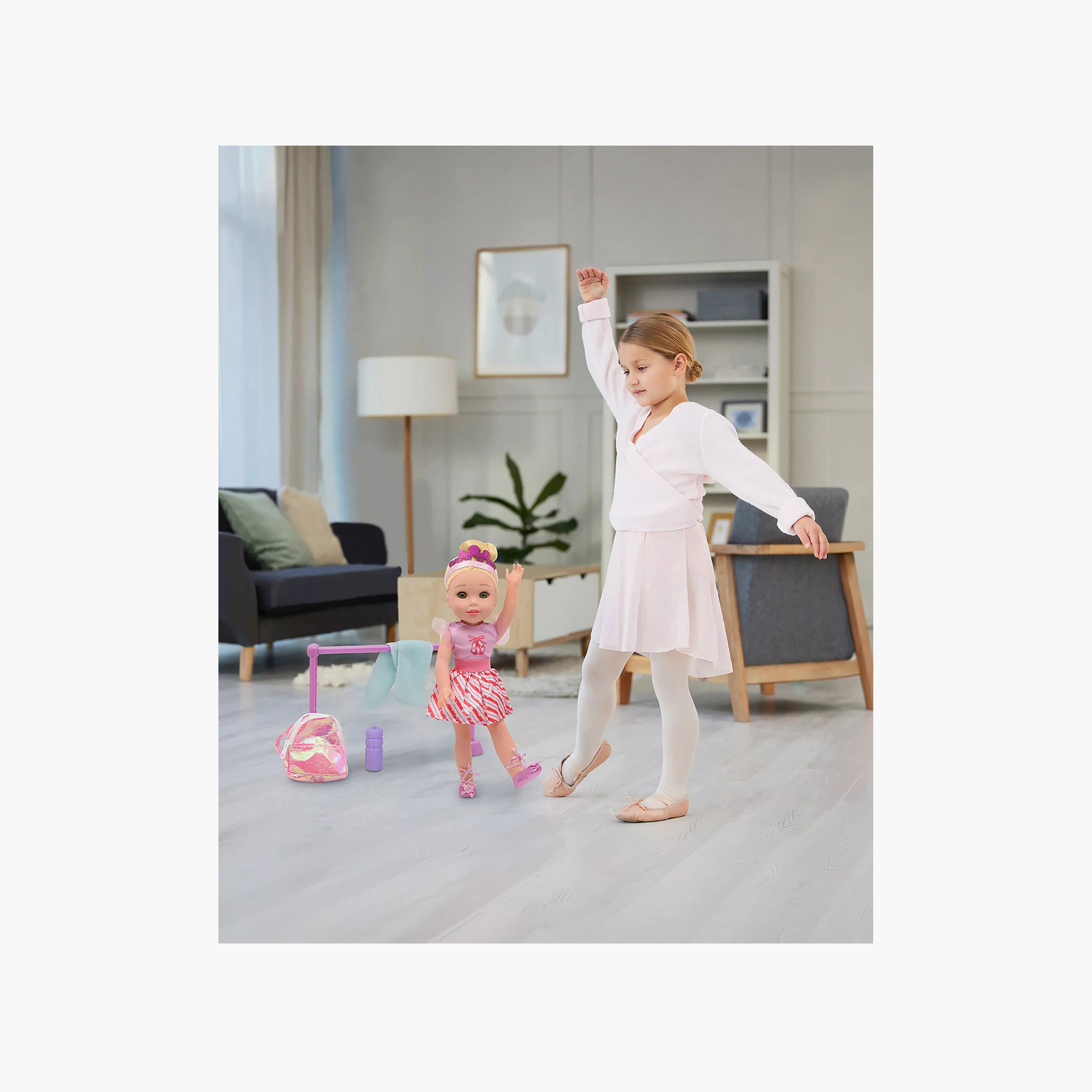 دمية استوديو باليه بيبي مازيونا التفاعلية - 14 بوصة-toys-dollsandplaysets-dolls-image-5